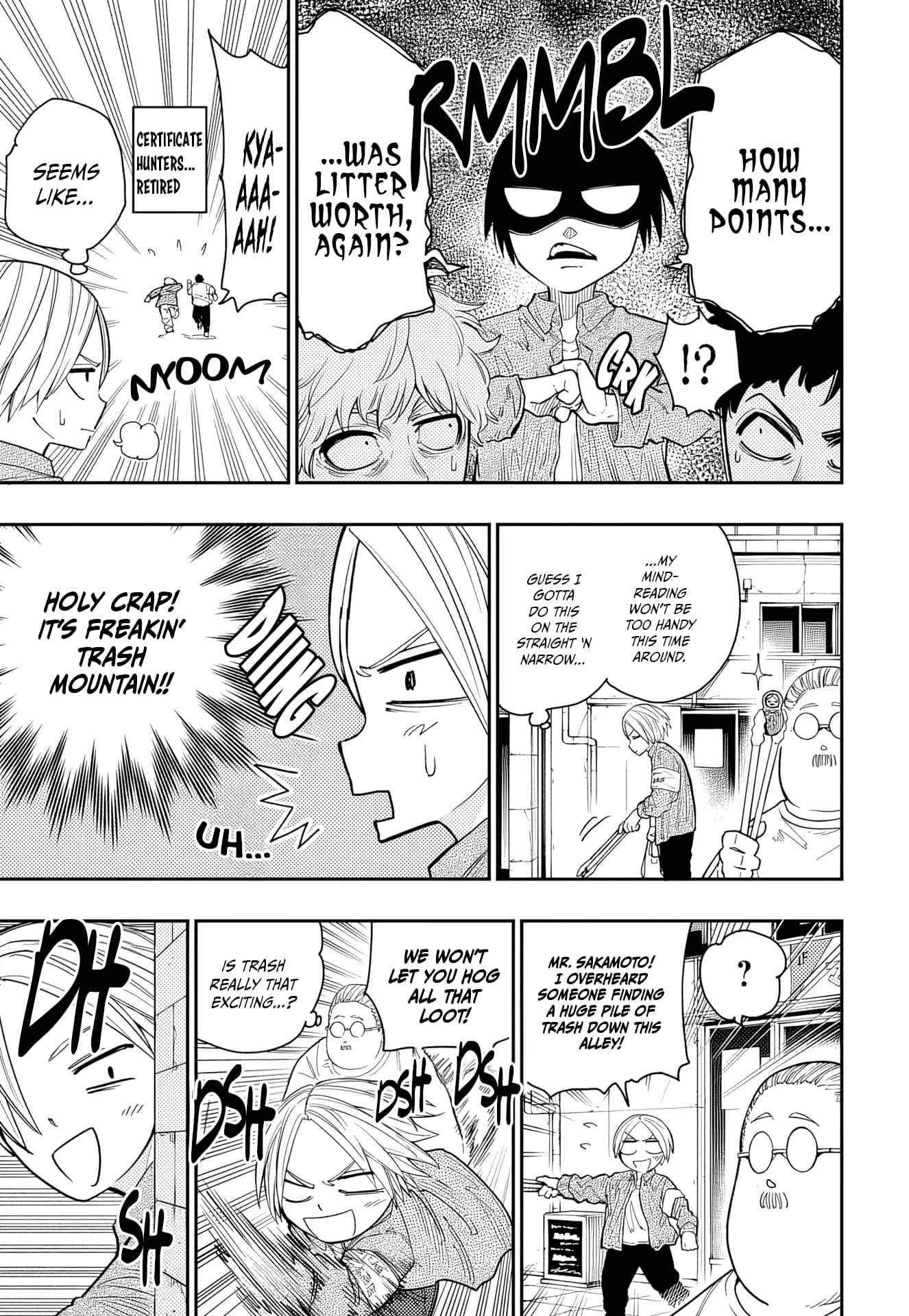 Sakamoto Holidays, chapter 2, page 11
