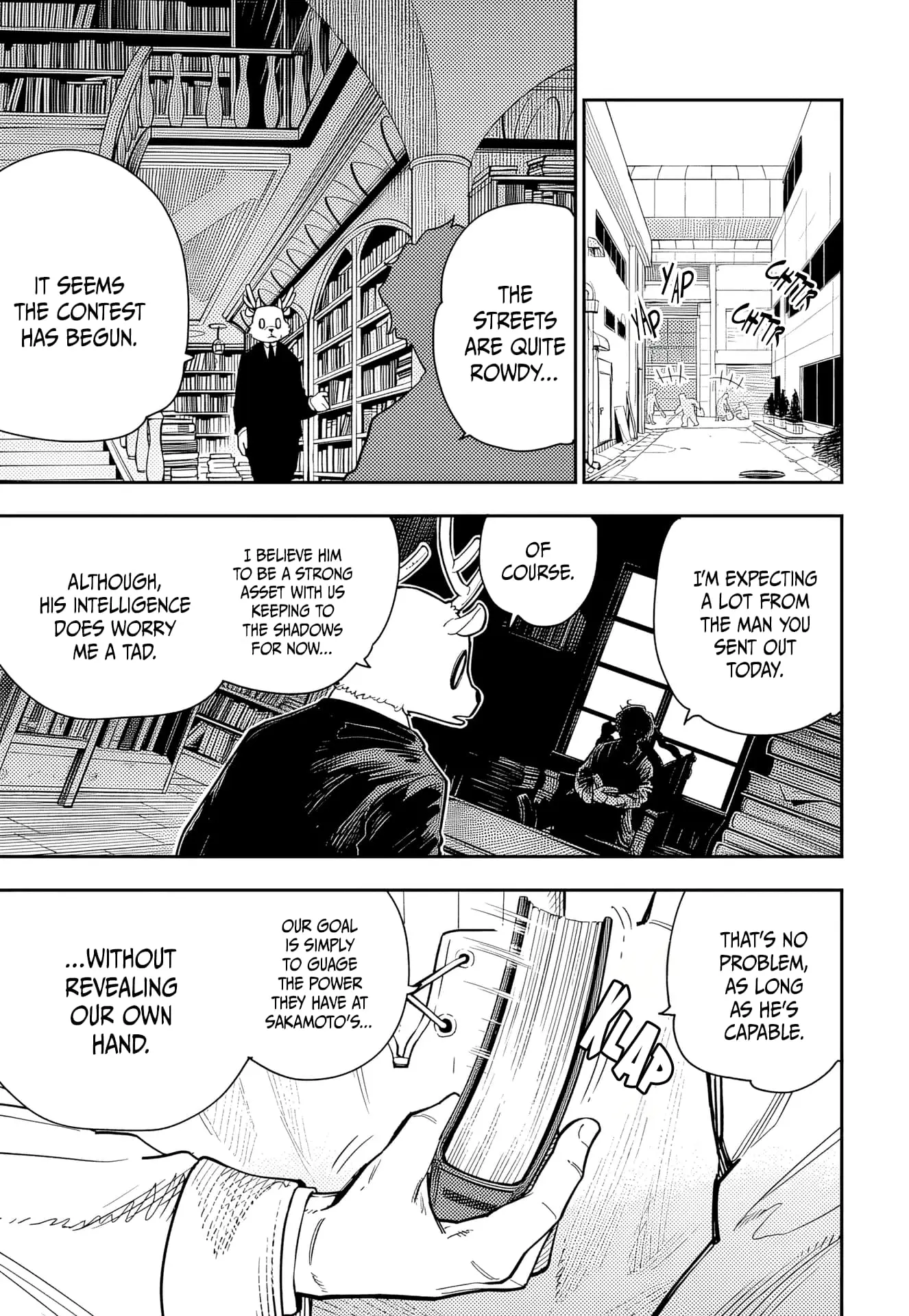 Sakamoto Holidays, chapter 2, page 17