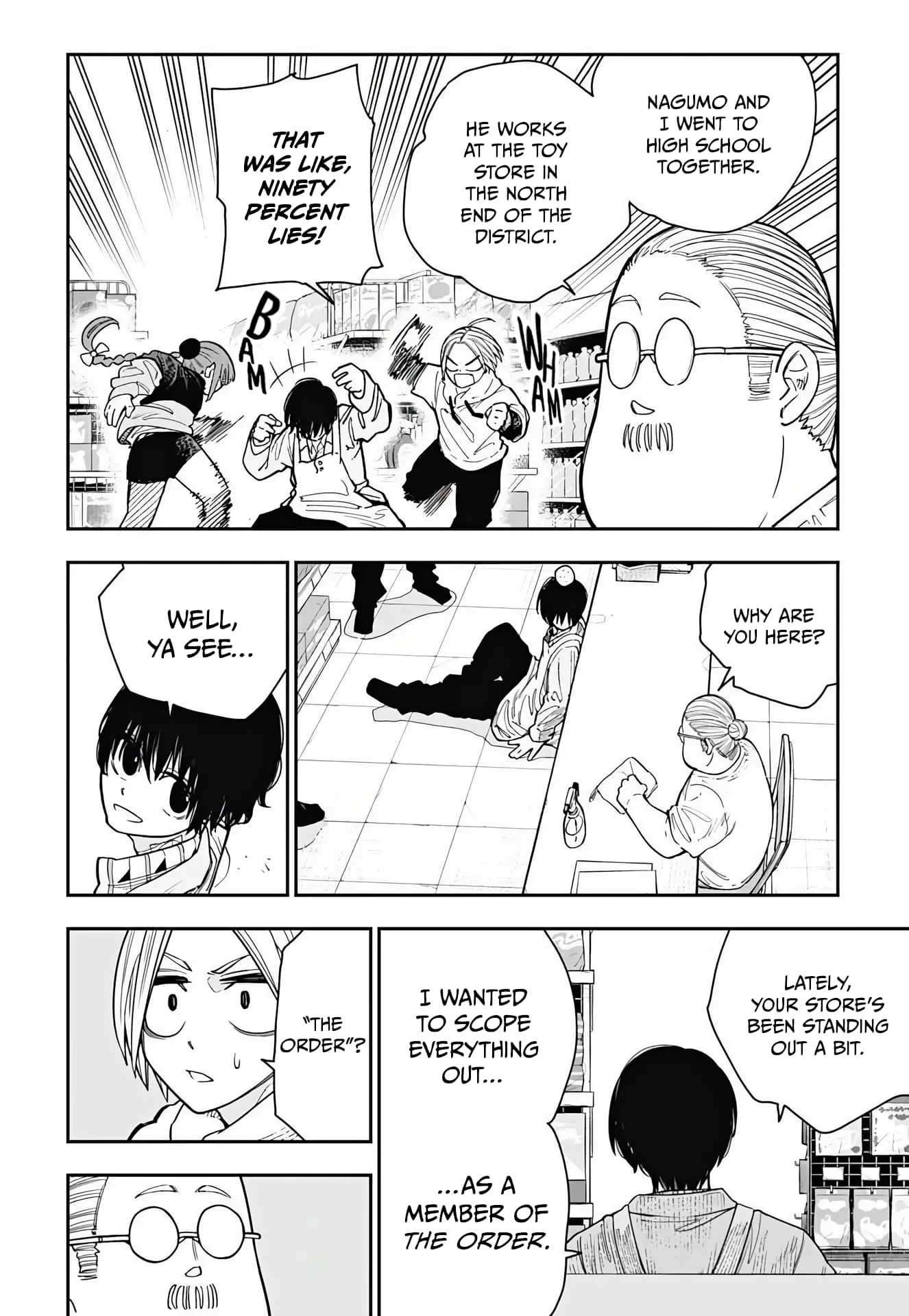 Sakamoto Holidays, chapter 3, page 10