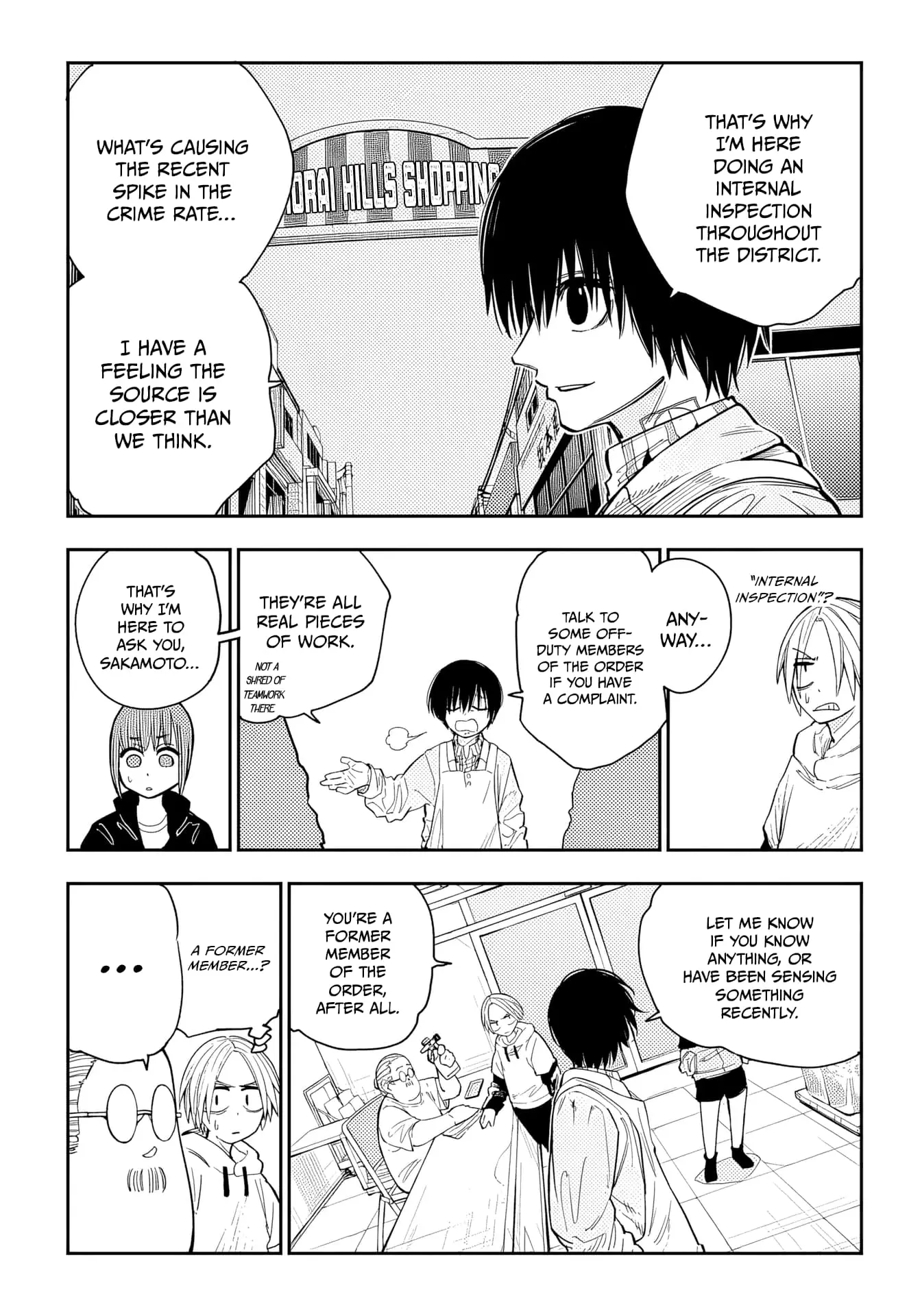 Sakamoto Holidays, chapter 3, page 12