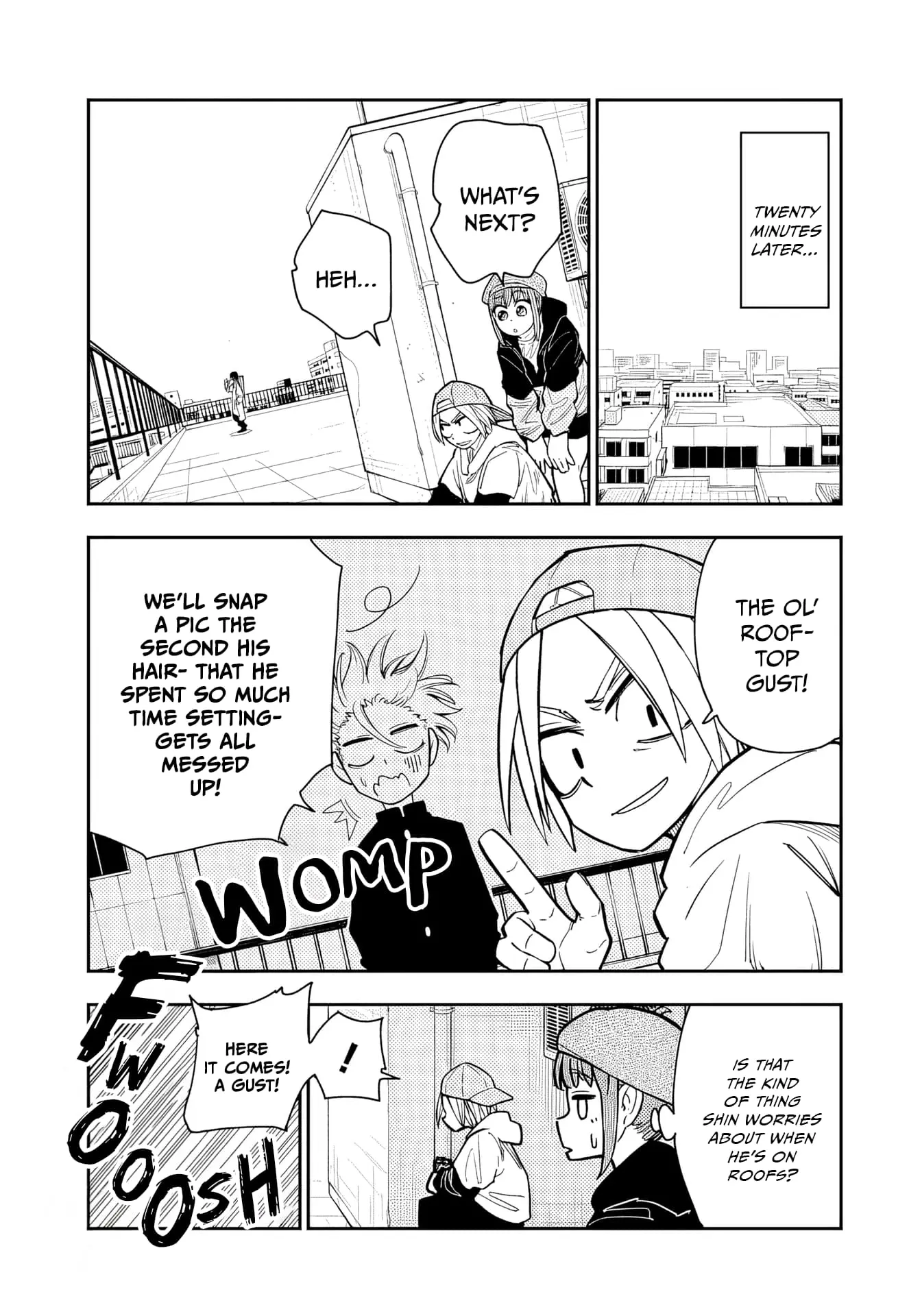 Sakamoto Holidays, chapter 3, page 17