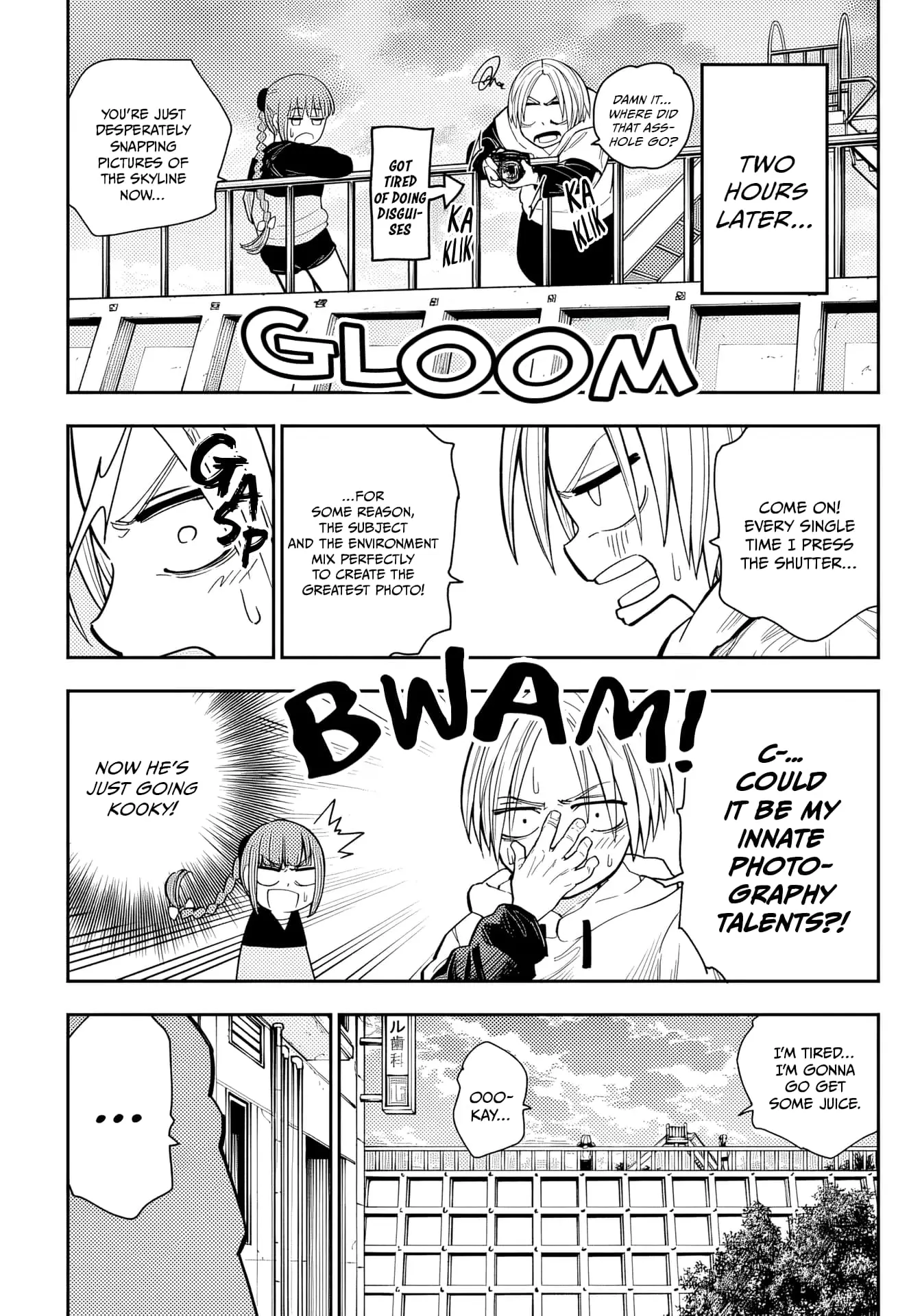 Sakamoto Holidays, chapter 3, page 20