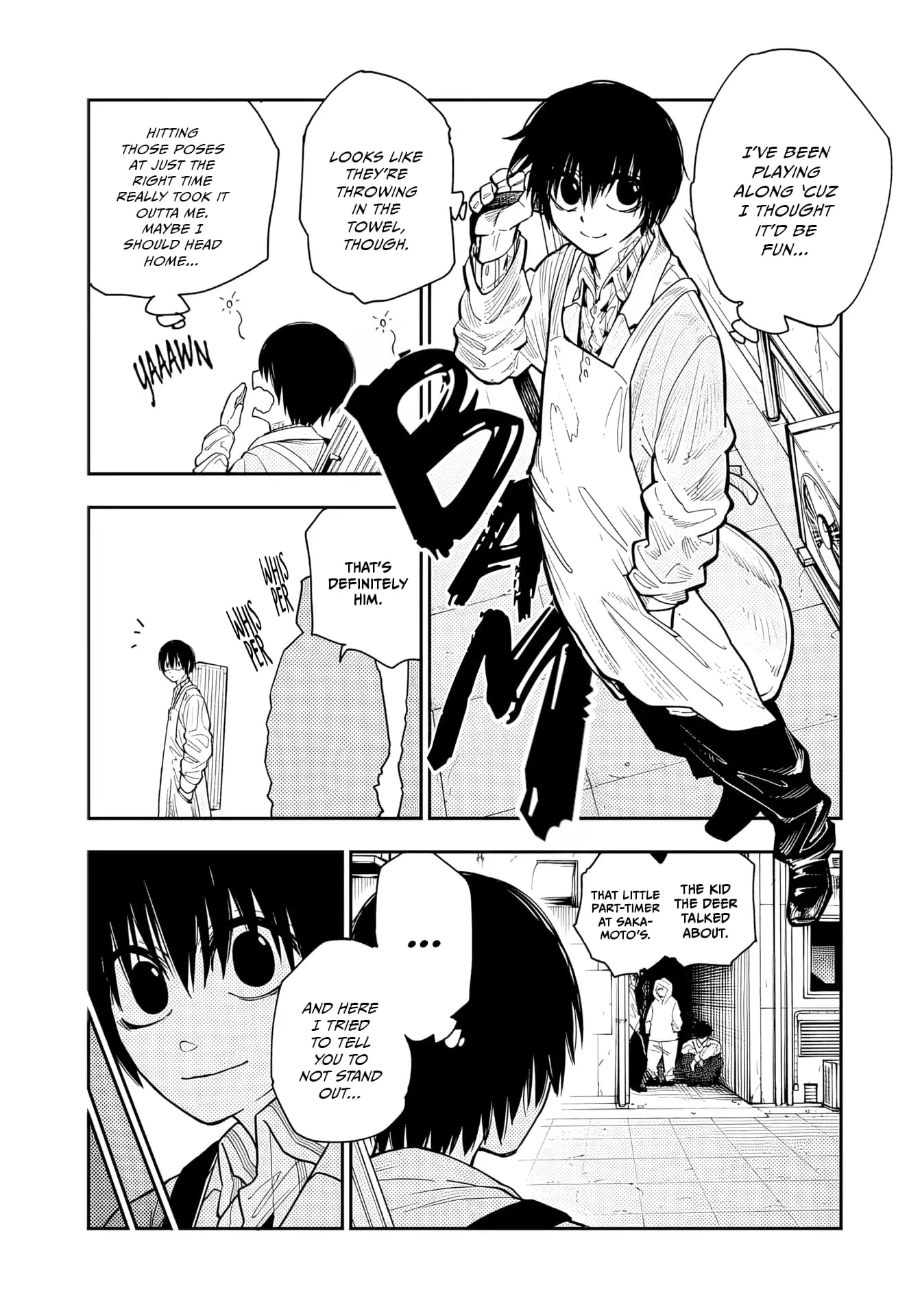 Sakamoto Holidays, chapter 3, page 21