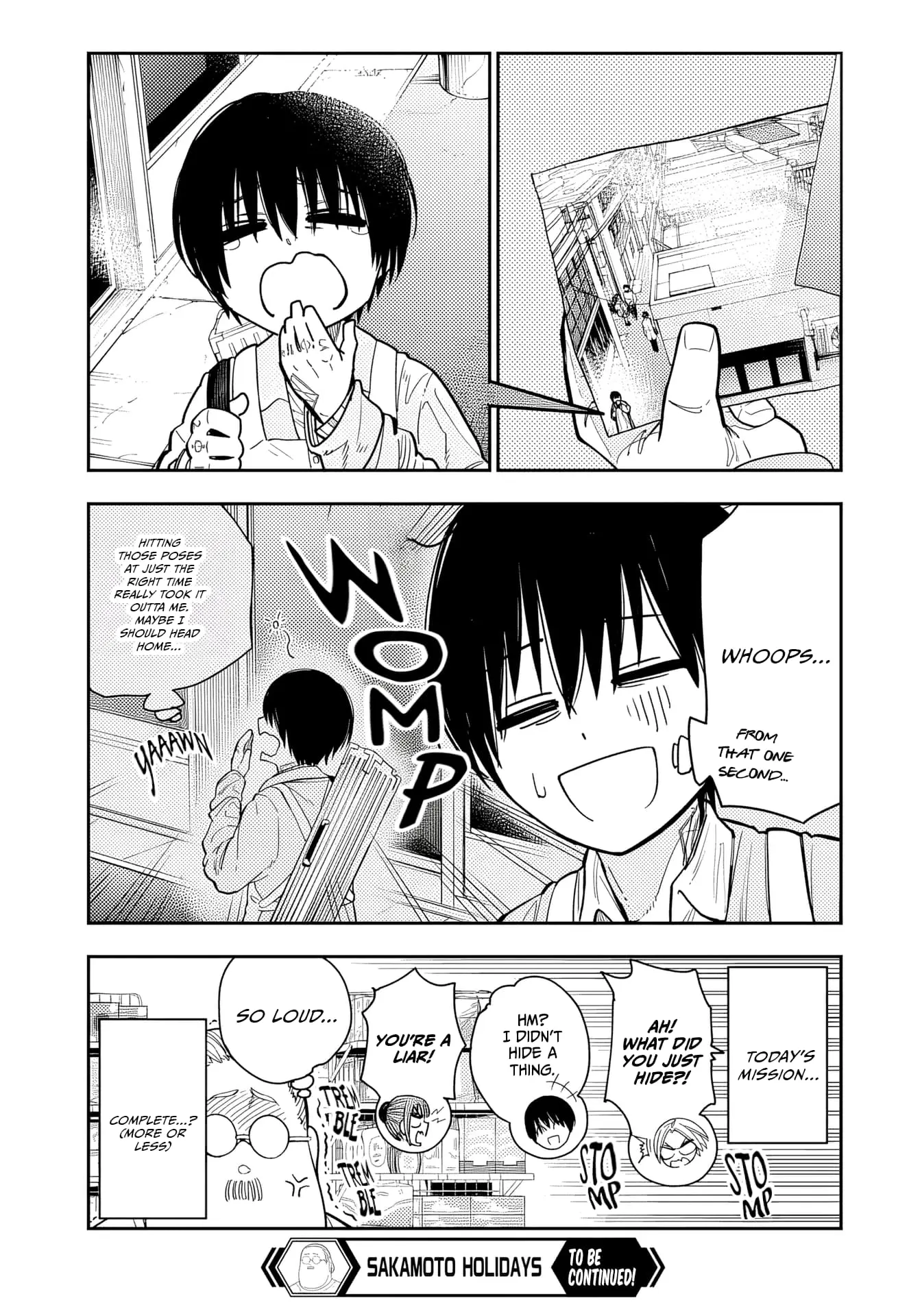 Sakamoto Holidays, chapter 3, page 32