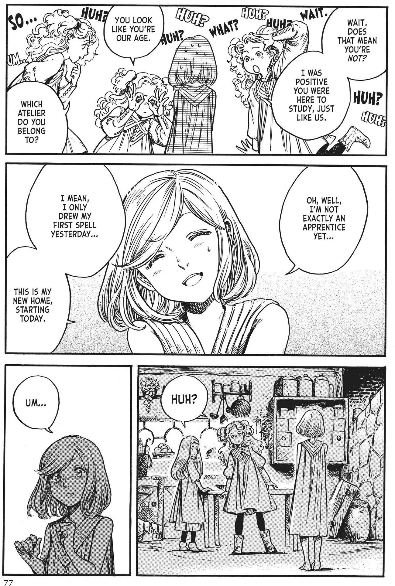 Witch Hat Atelier, chapter 2, page 10