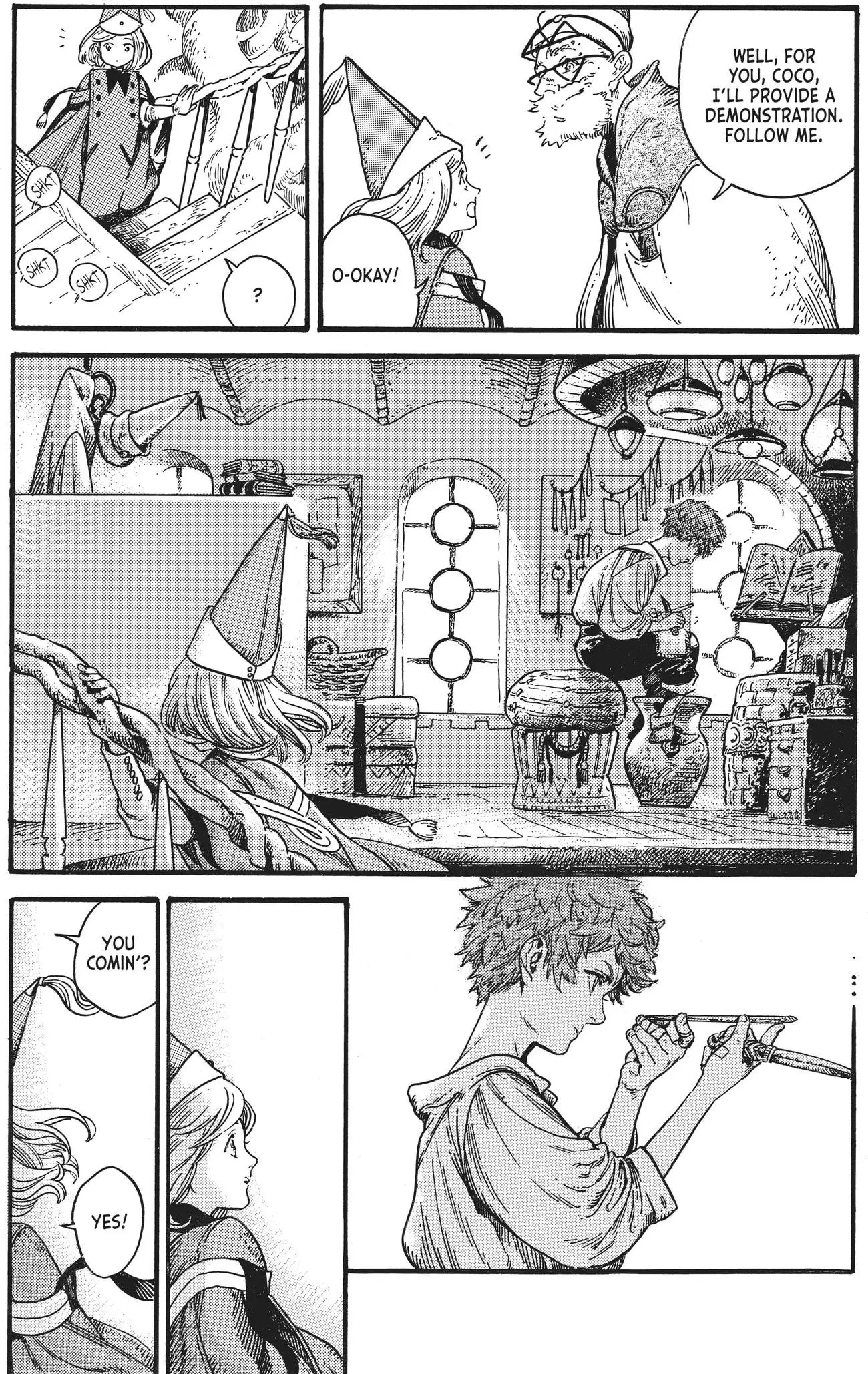 Witch Hat Atelier, chapter 5, page 14