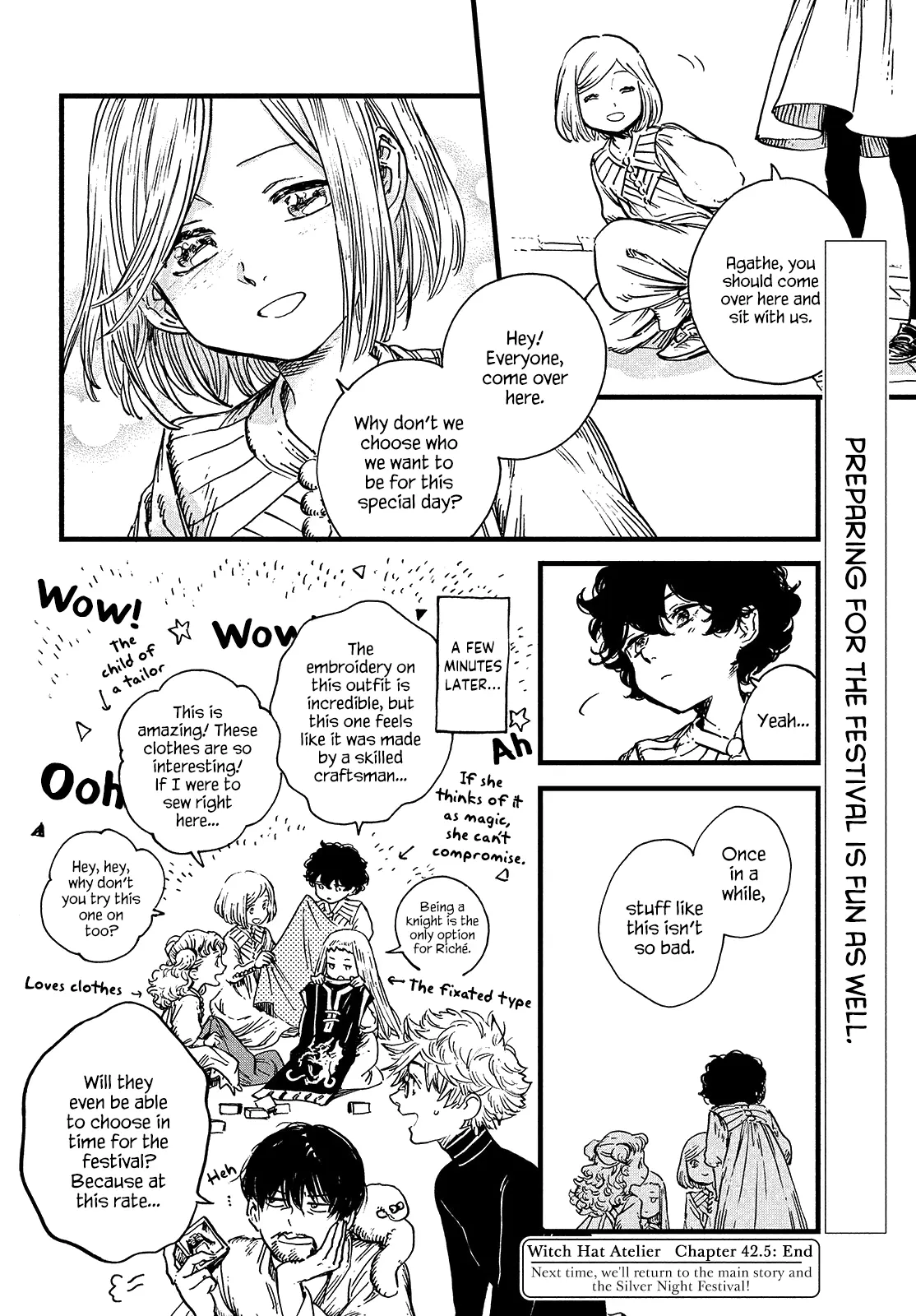 Witch Hat Atelier, chapter 42.5, page 8