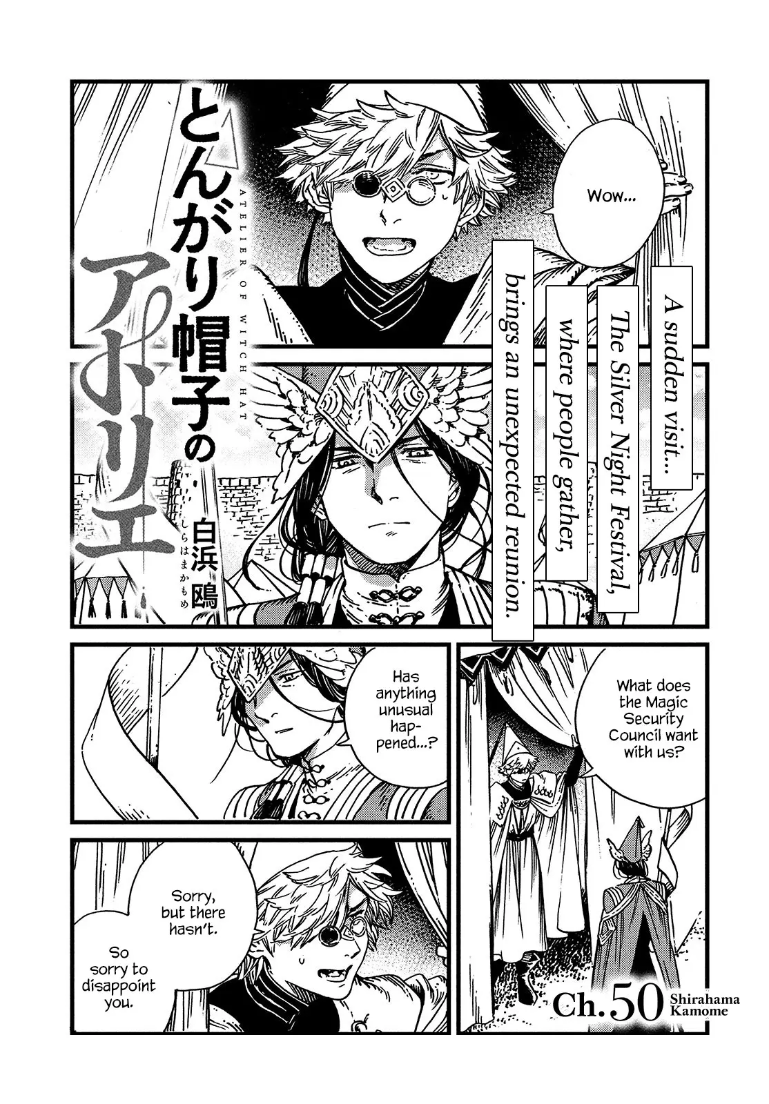 Witch Hat Atelier, chapter 50, page 2