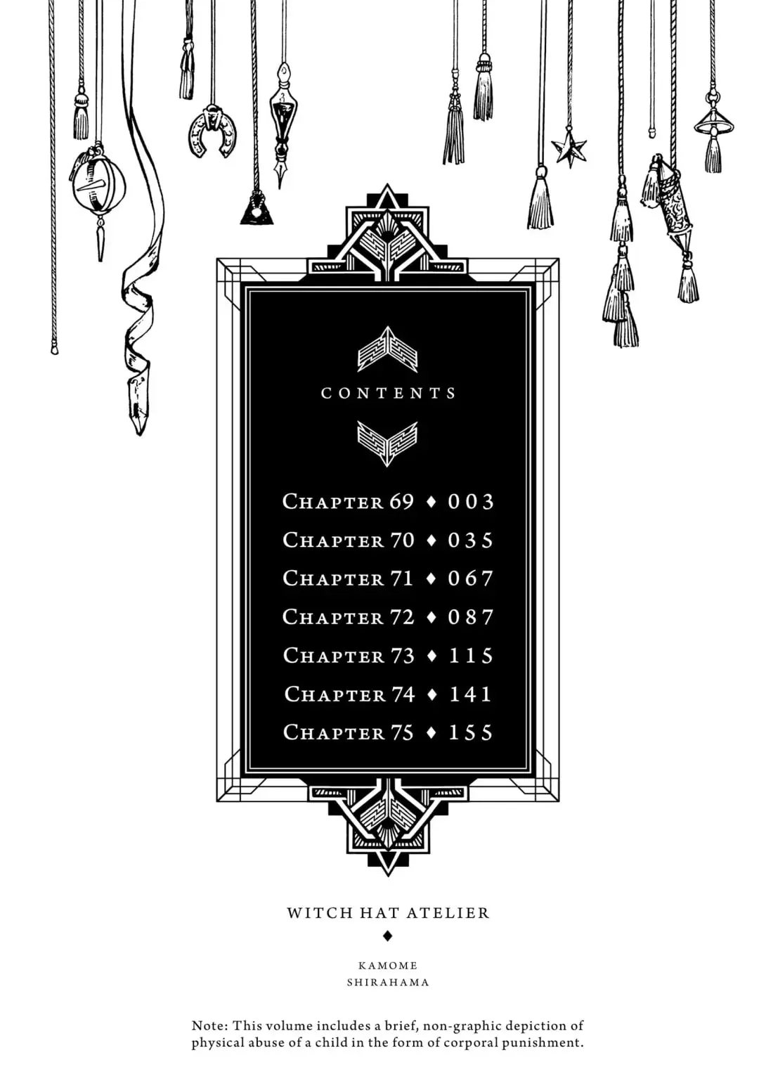 Witch Hat Atelier, chapter 69, page 1
