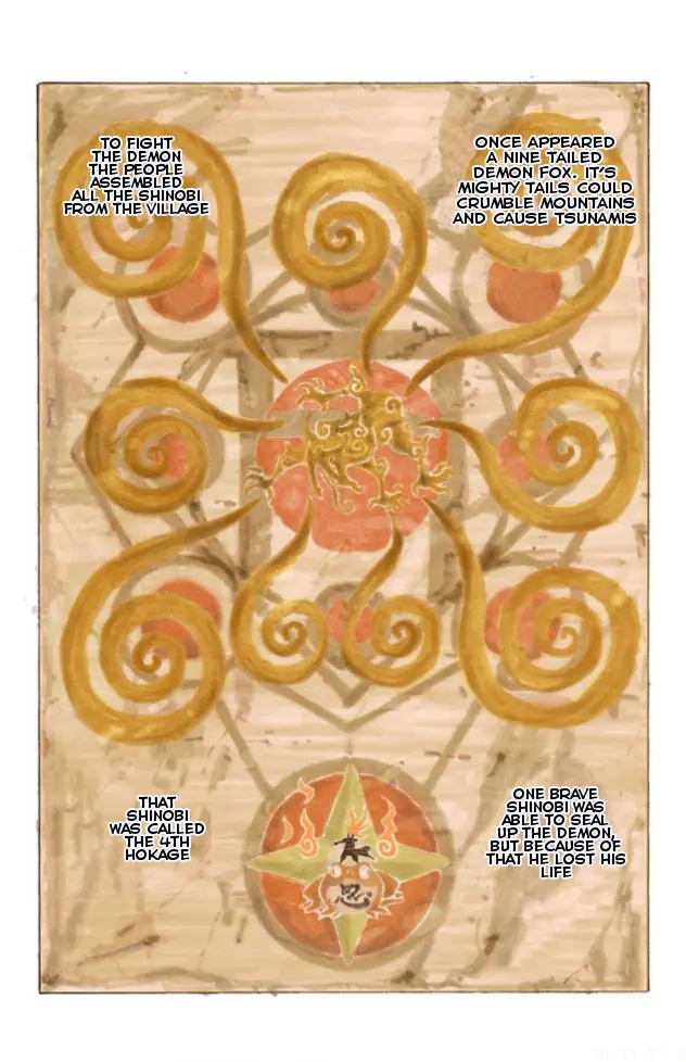 Naruto Colored Manga Online, chapter 1, page 2