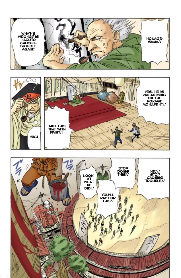 Naruto Colored Manga Online, chapter 1, page 6