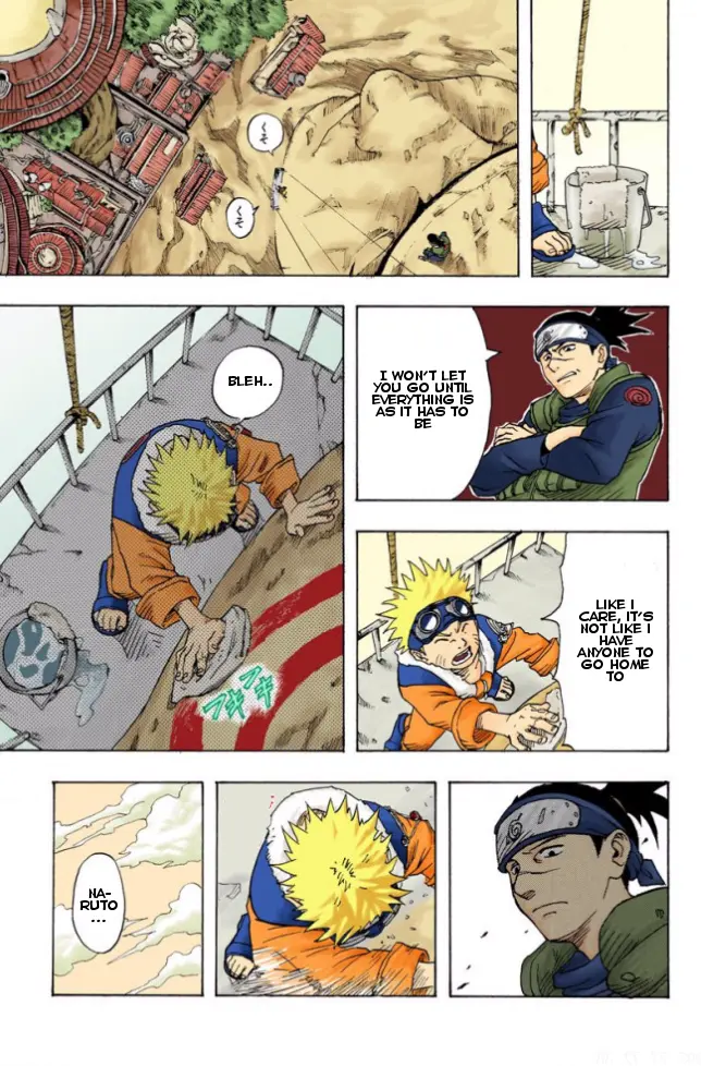 Naruto Colored Manga Online, chapter 1, page 11