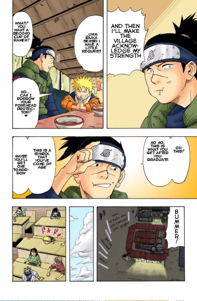 Naruto Colored Manga Online, chapter 1, page 15