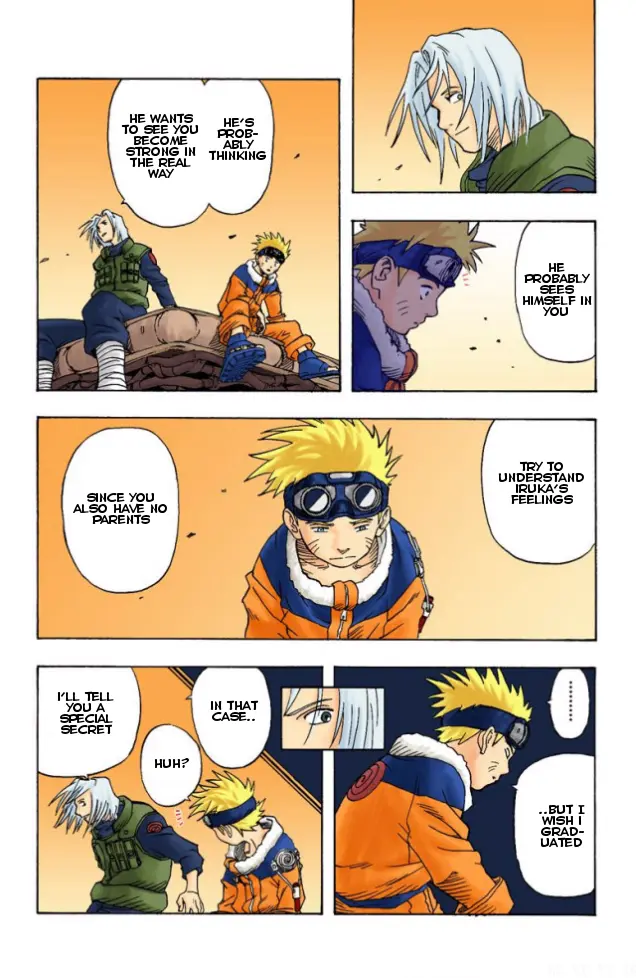 Naruto Colored Manga Online, chapter 1, page 20
