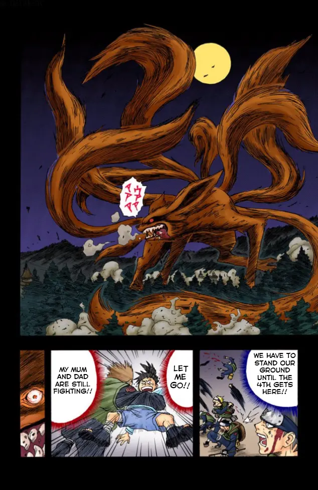 Naruto Colored Manga Online, chapter 1, page 23