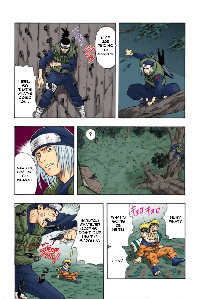 Naruto Colored Manga Online, chapter 1, page 29