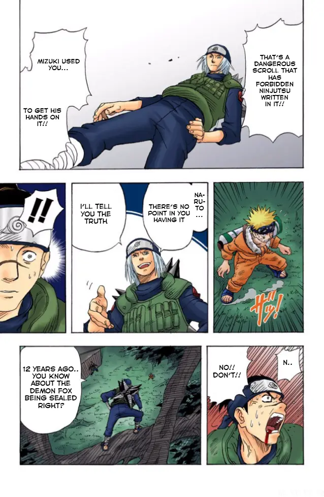 Naruto Colored Manga Online, chapter 1, page 30