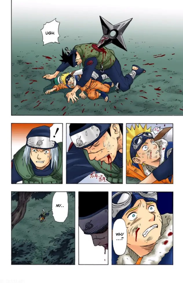 Naruto Colored Manga Online, chapter 1, page 35