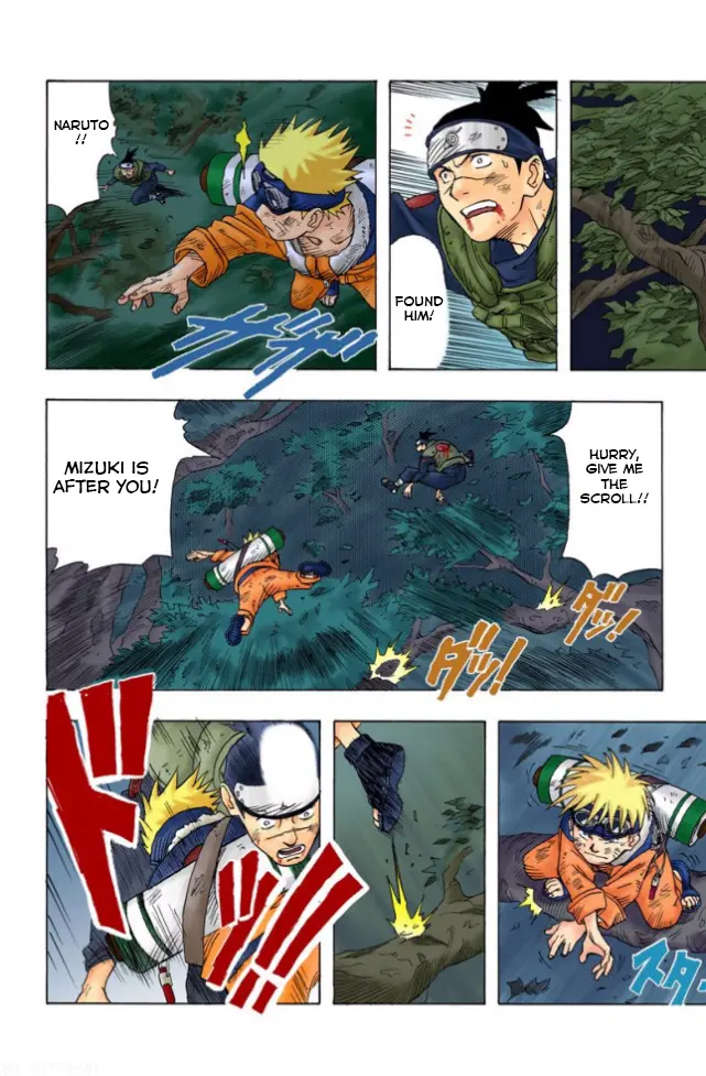 Naruto Colored Manga Online, chapter 1, page 41