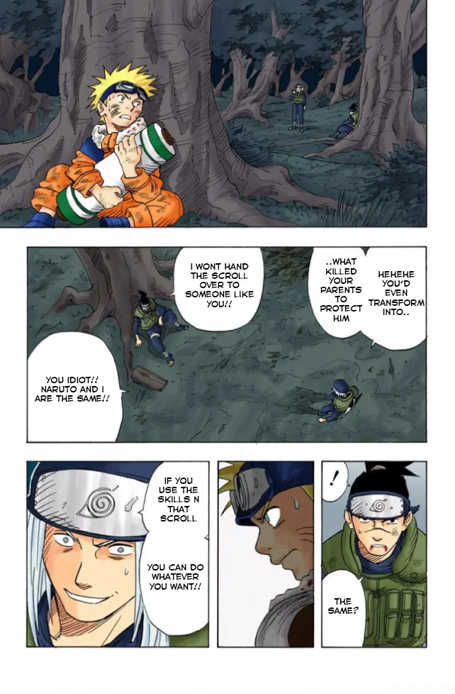 Naruto Colored Manga Online, chapter 1, page 44