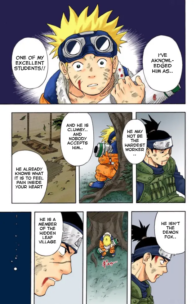 Naruto Colored Manga Online, chapter 1, page 46