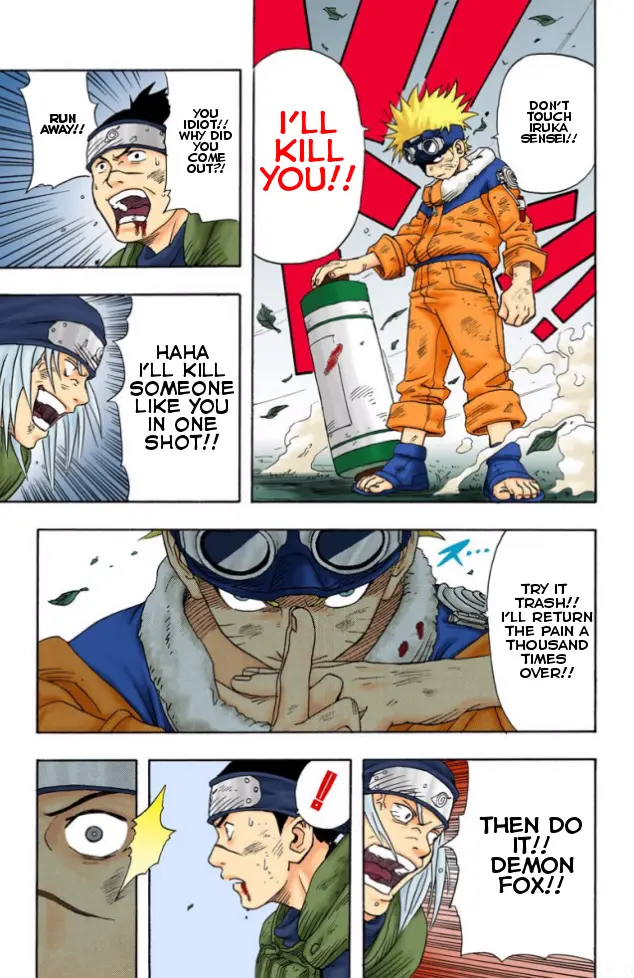 Naruto Colored Manga Online, chapter 1, page 50