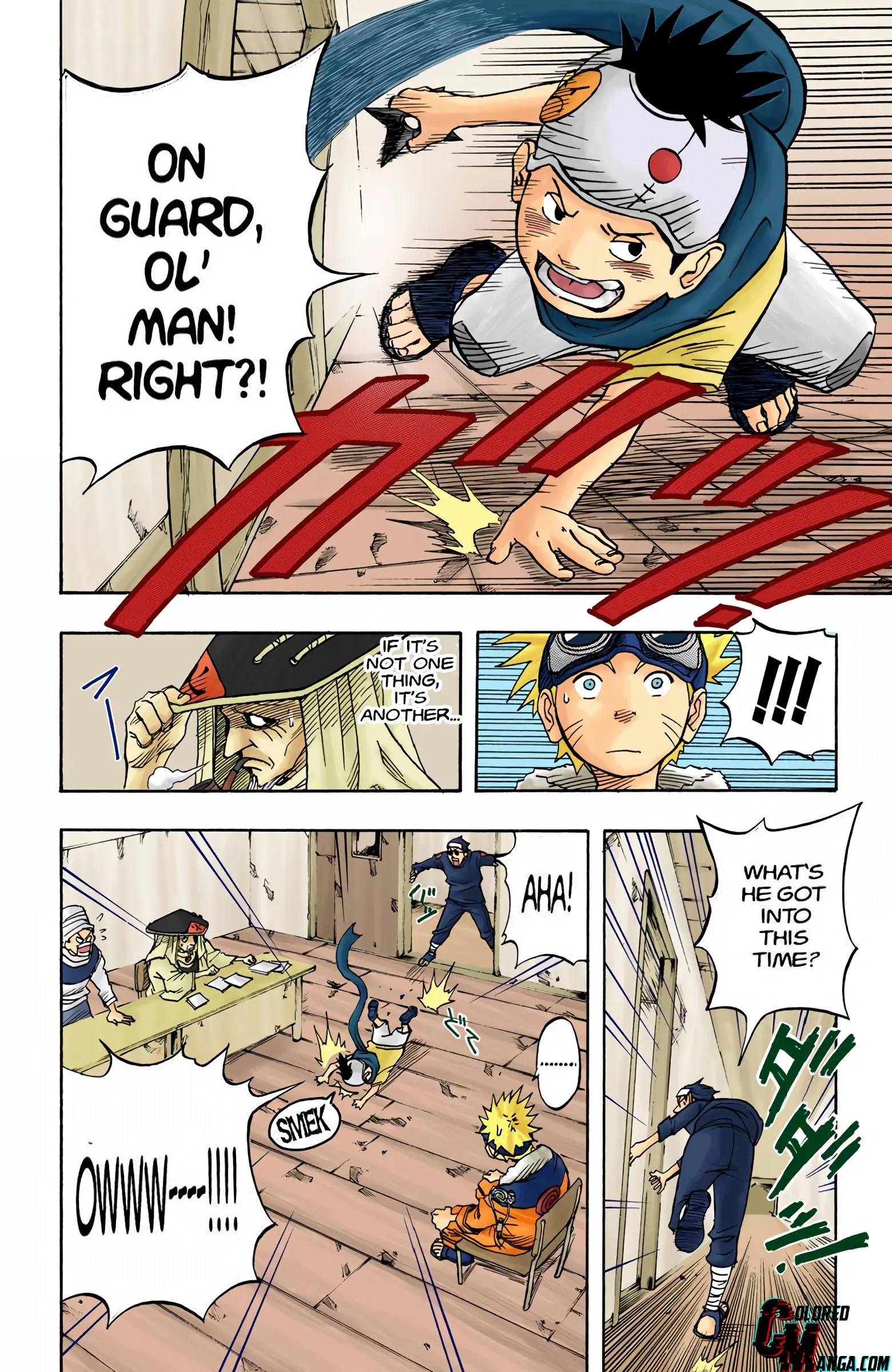 Naruto Colored Manga Online, chapter 2, page 4