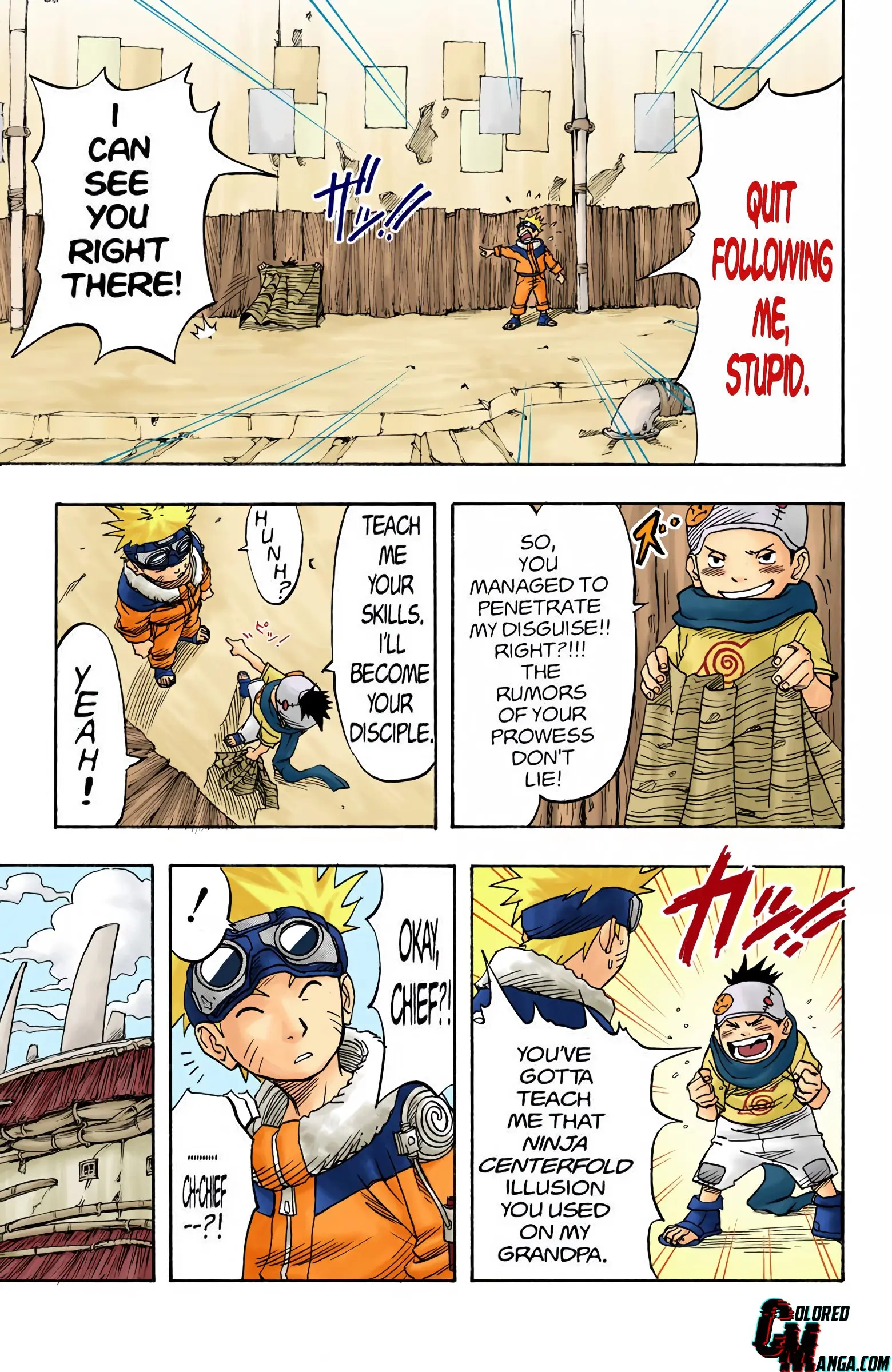 Naruto Colored Manga Online, chapter 2, page 7