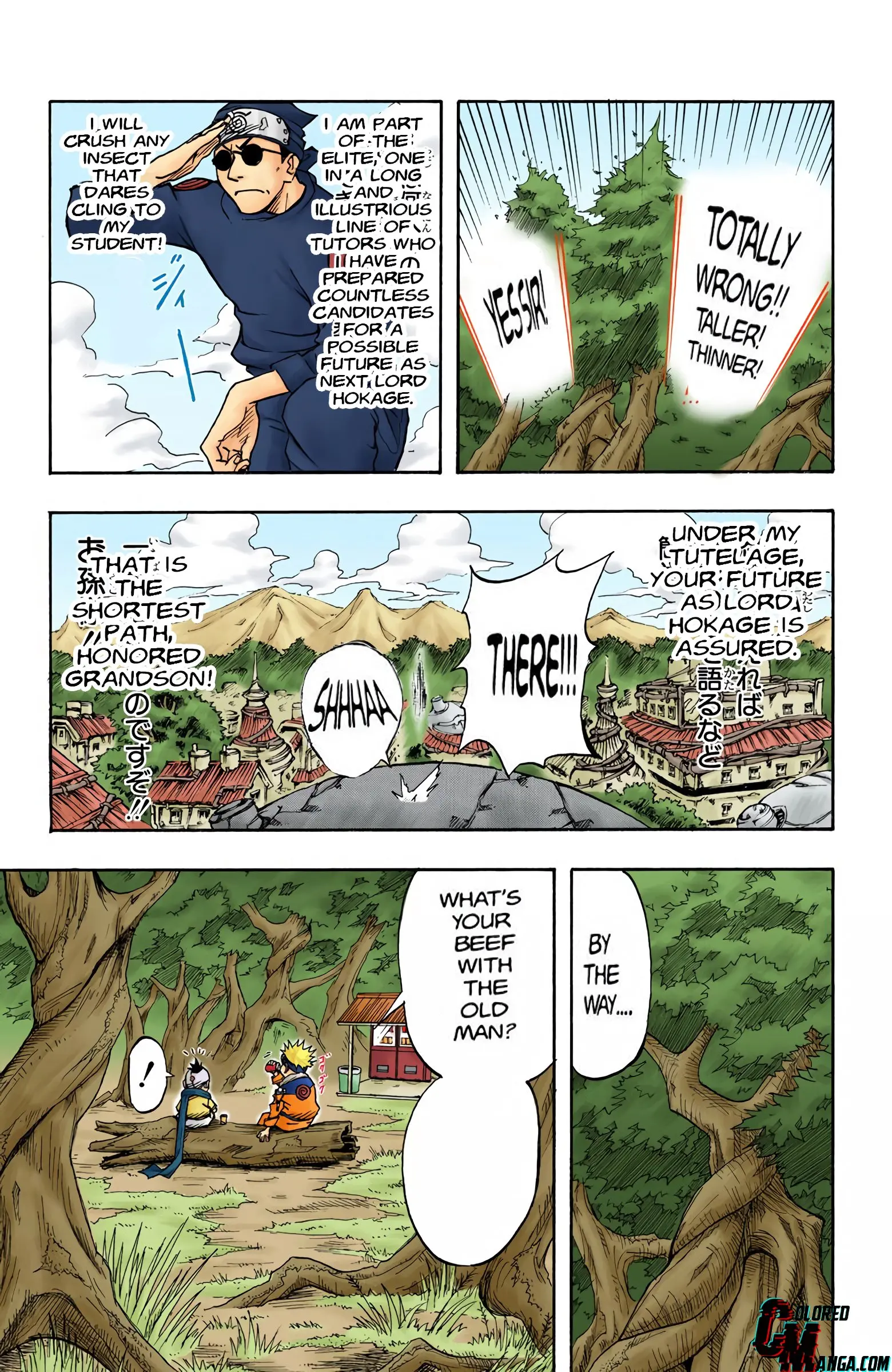 Naruto Colored Manga Online, chapter 2, page 9