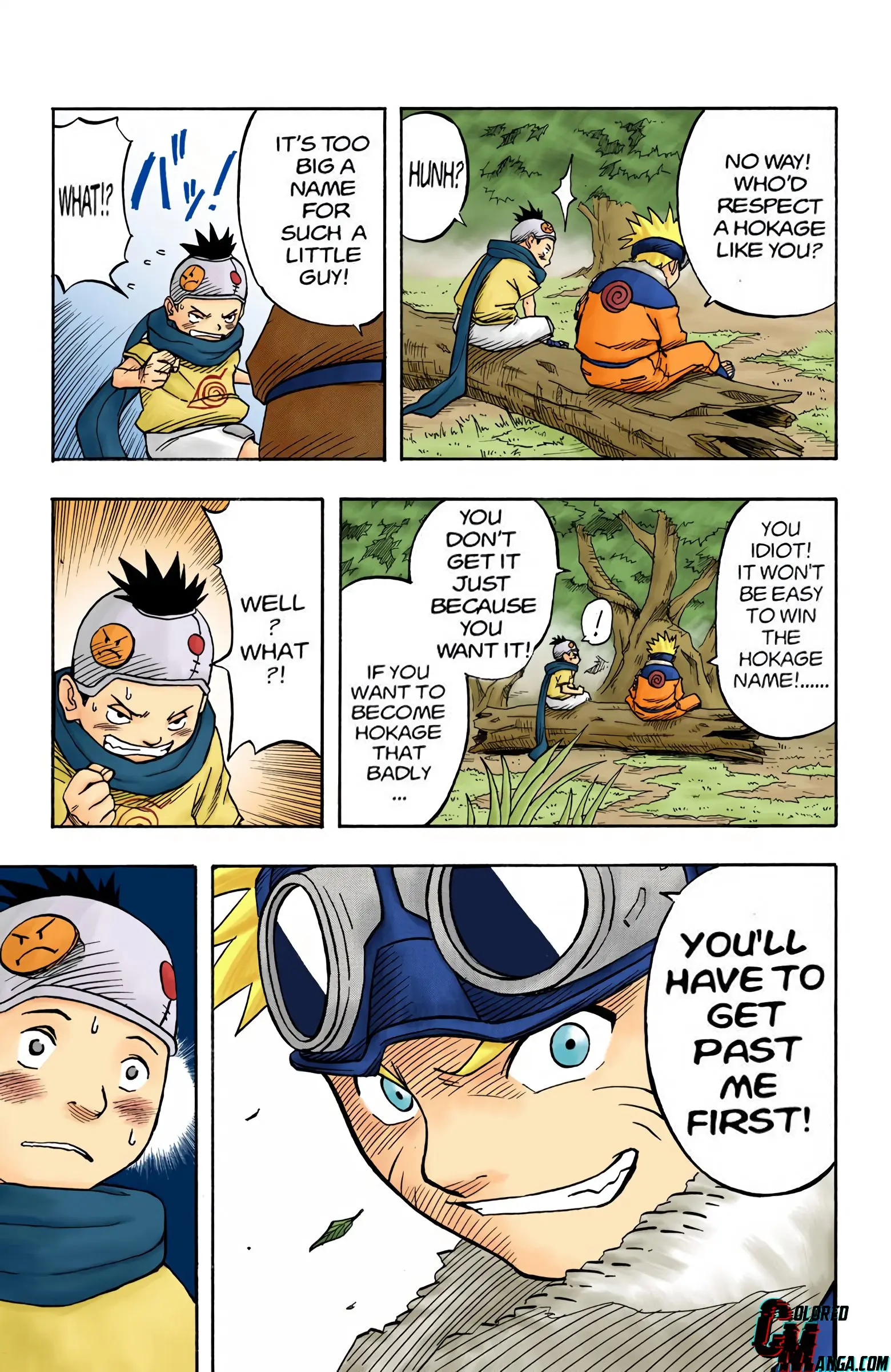 Naruto Colored Manga Online, chapter 2, page 11