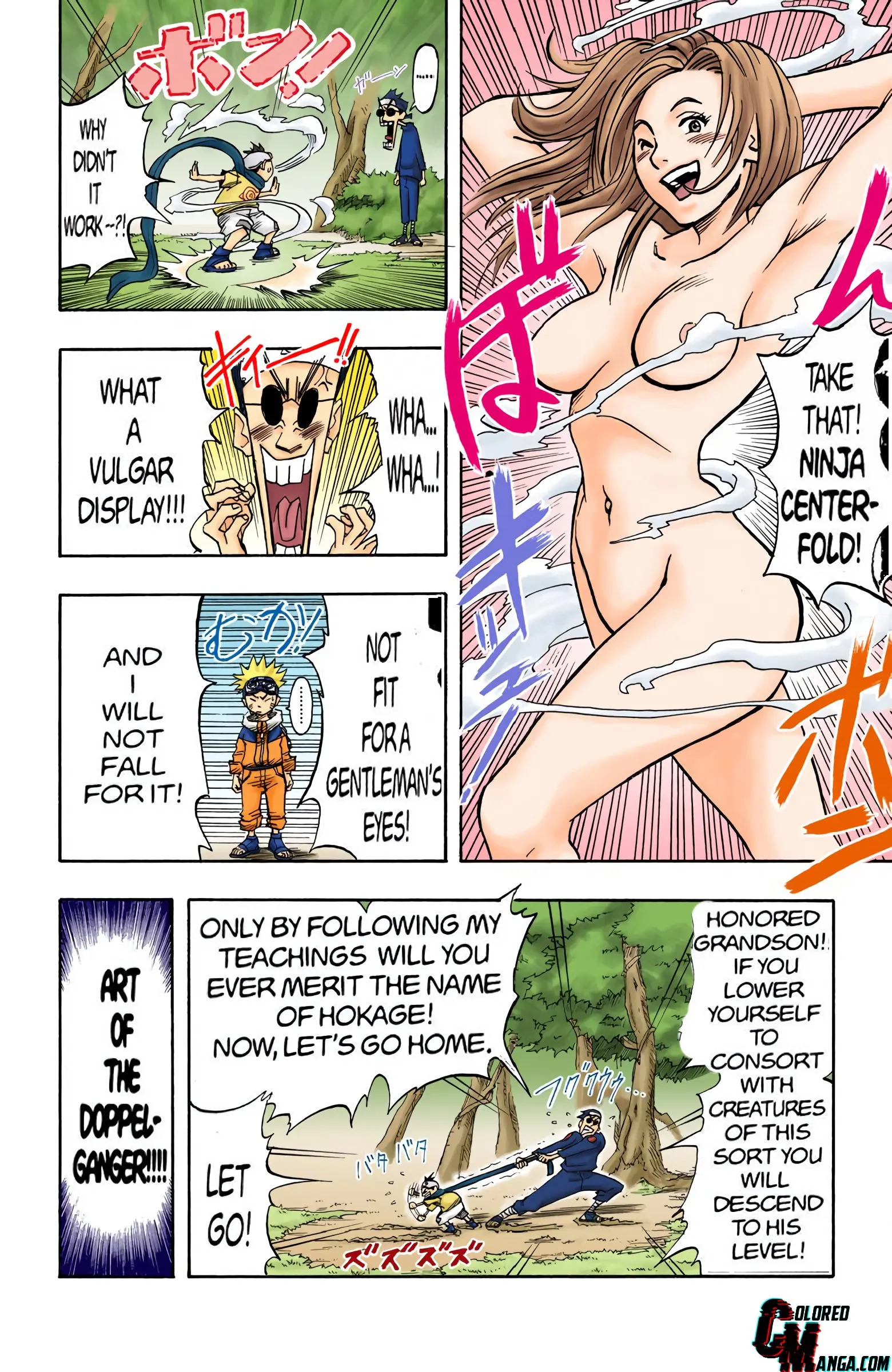 Naruto Colored Manga Online, chapter 2, page 16