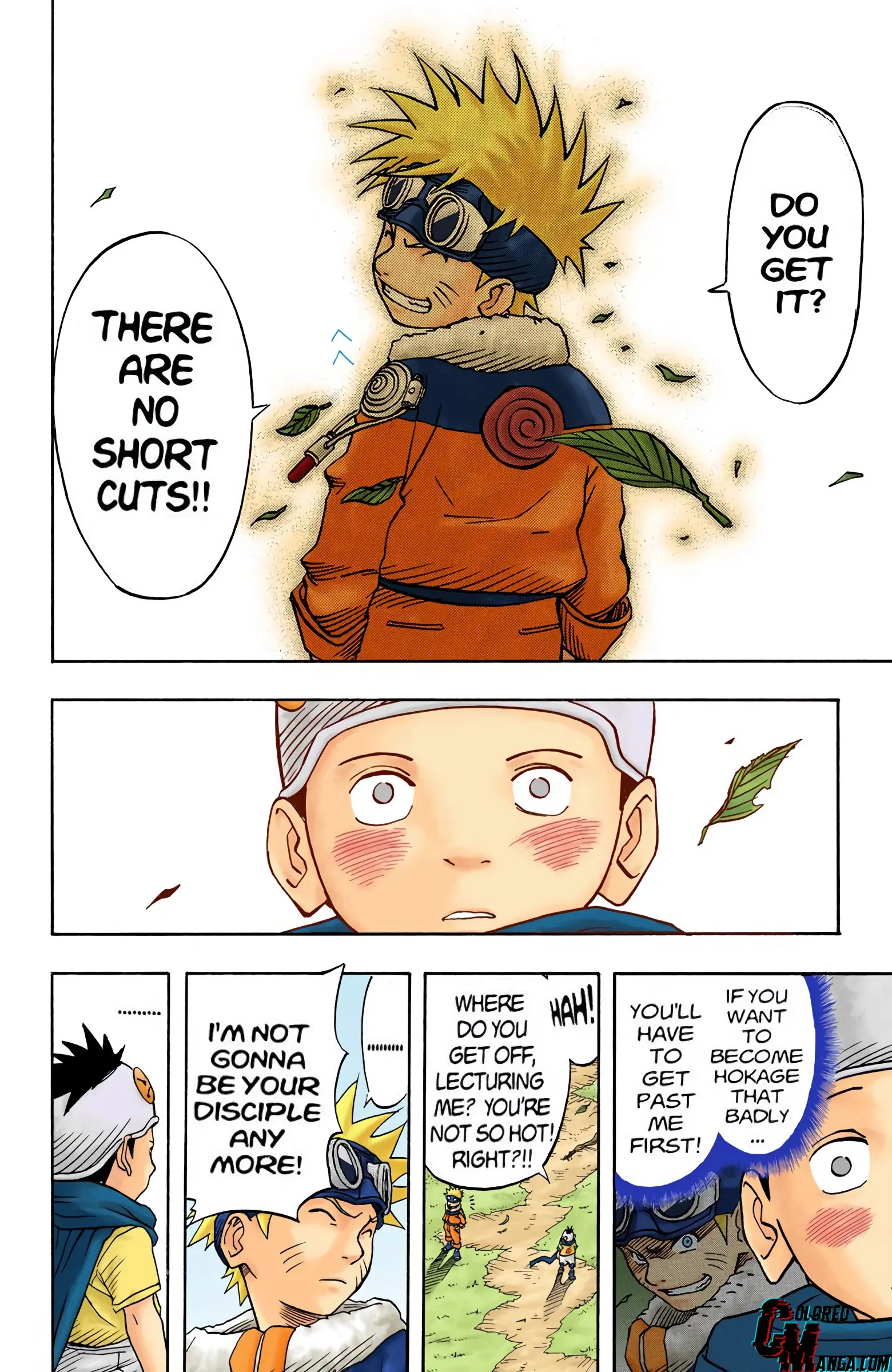 Naruto Colored Manga Online, chapter 2, page 21