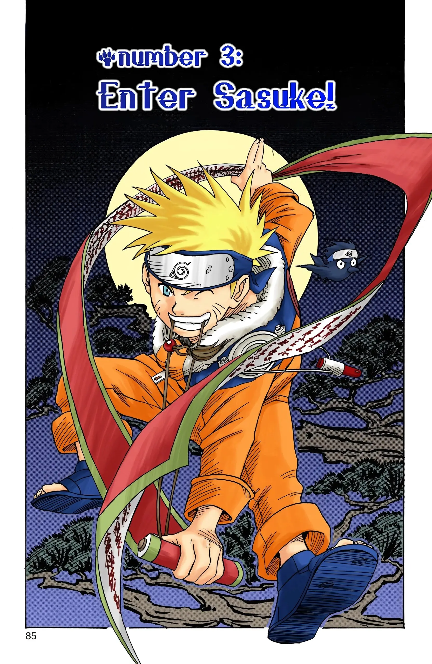 Naruto Colored Manga Online, chapter 3, page 1