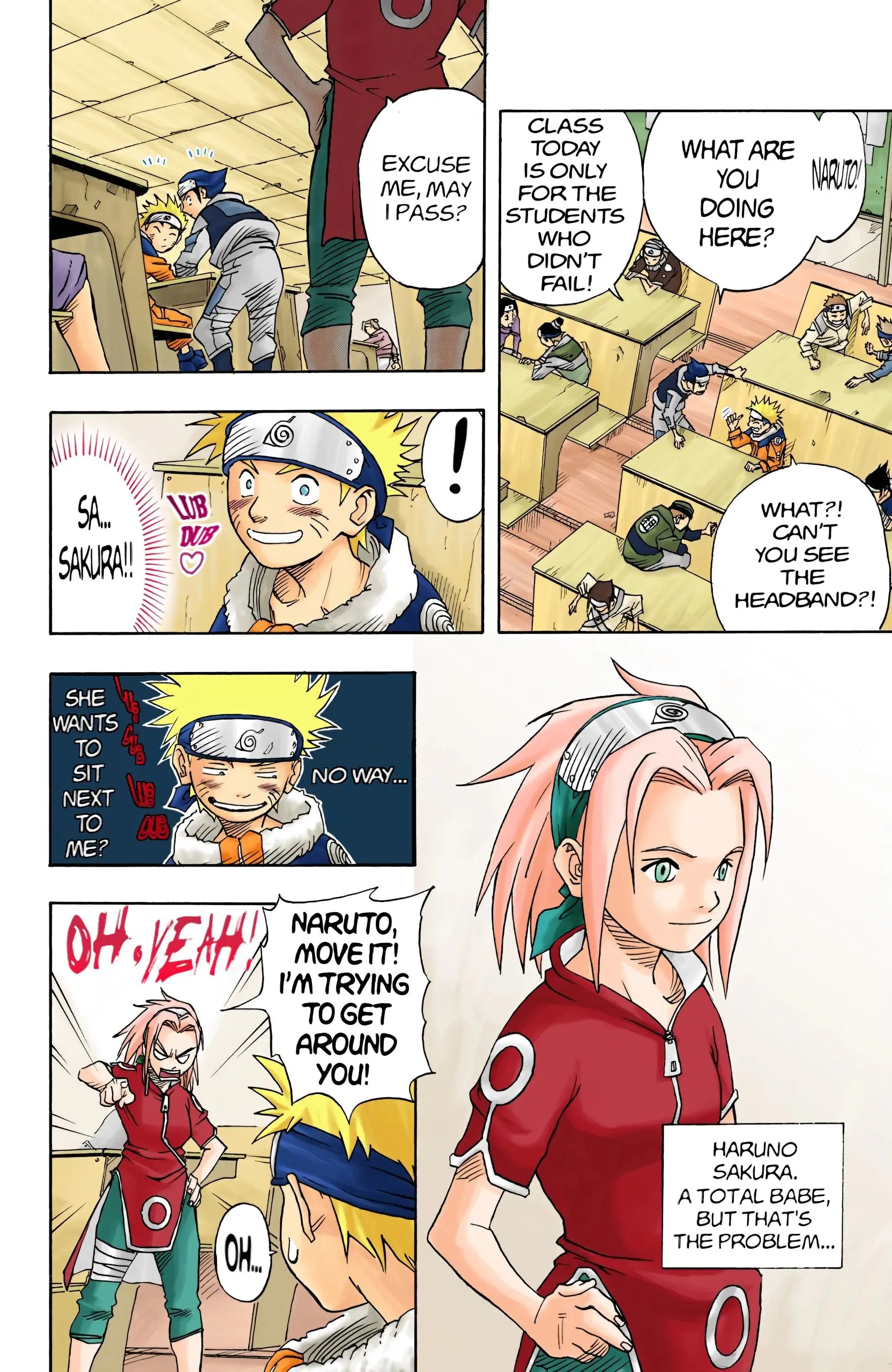 Naruto Colored Manga Online, chapter 3, page 4