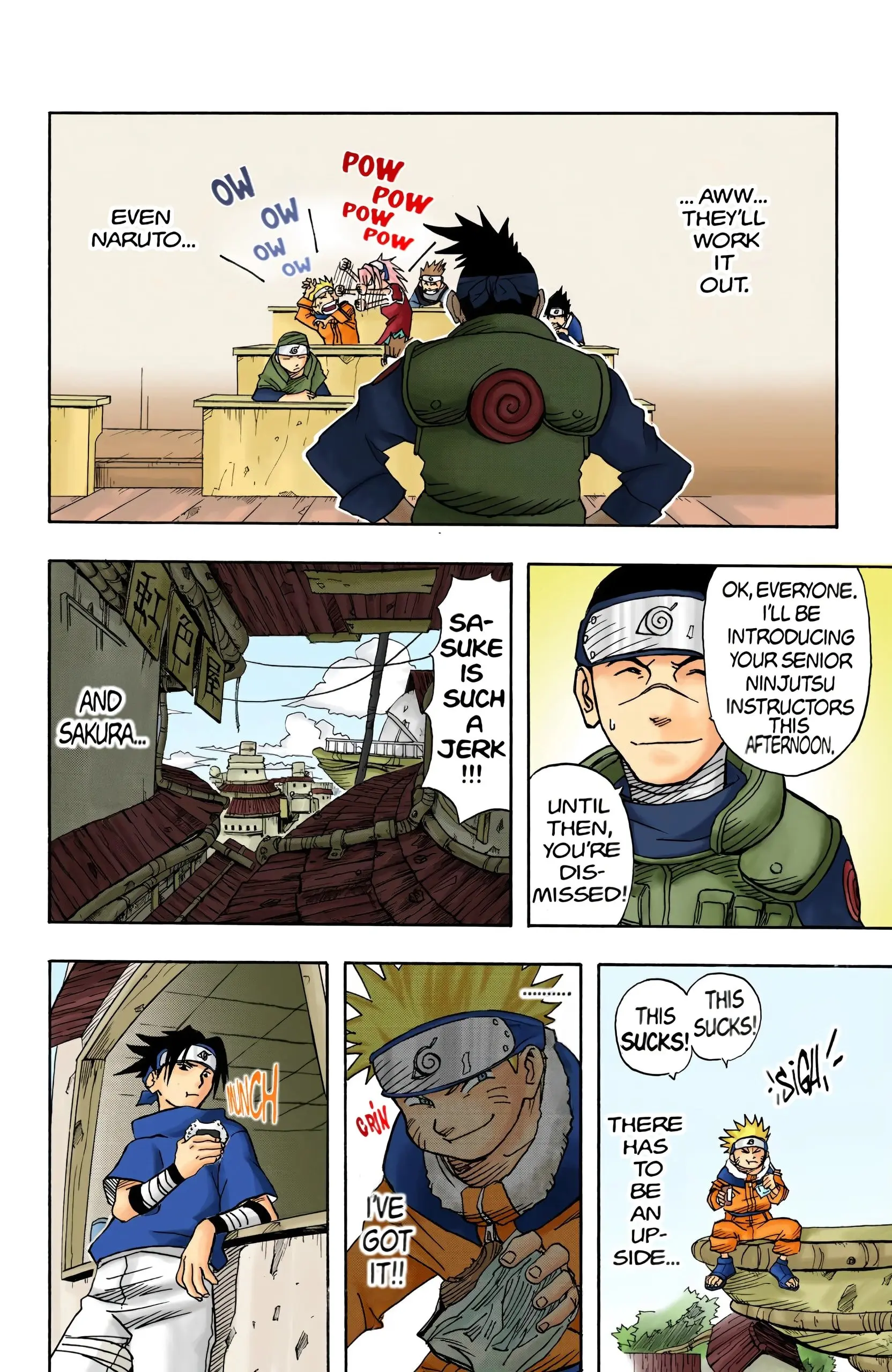 Naruto Colored Manga Online, chapter 3, page 12