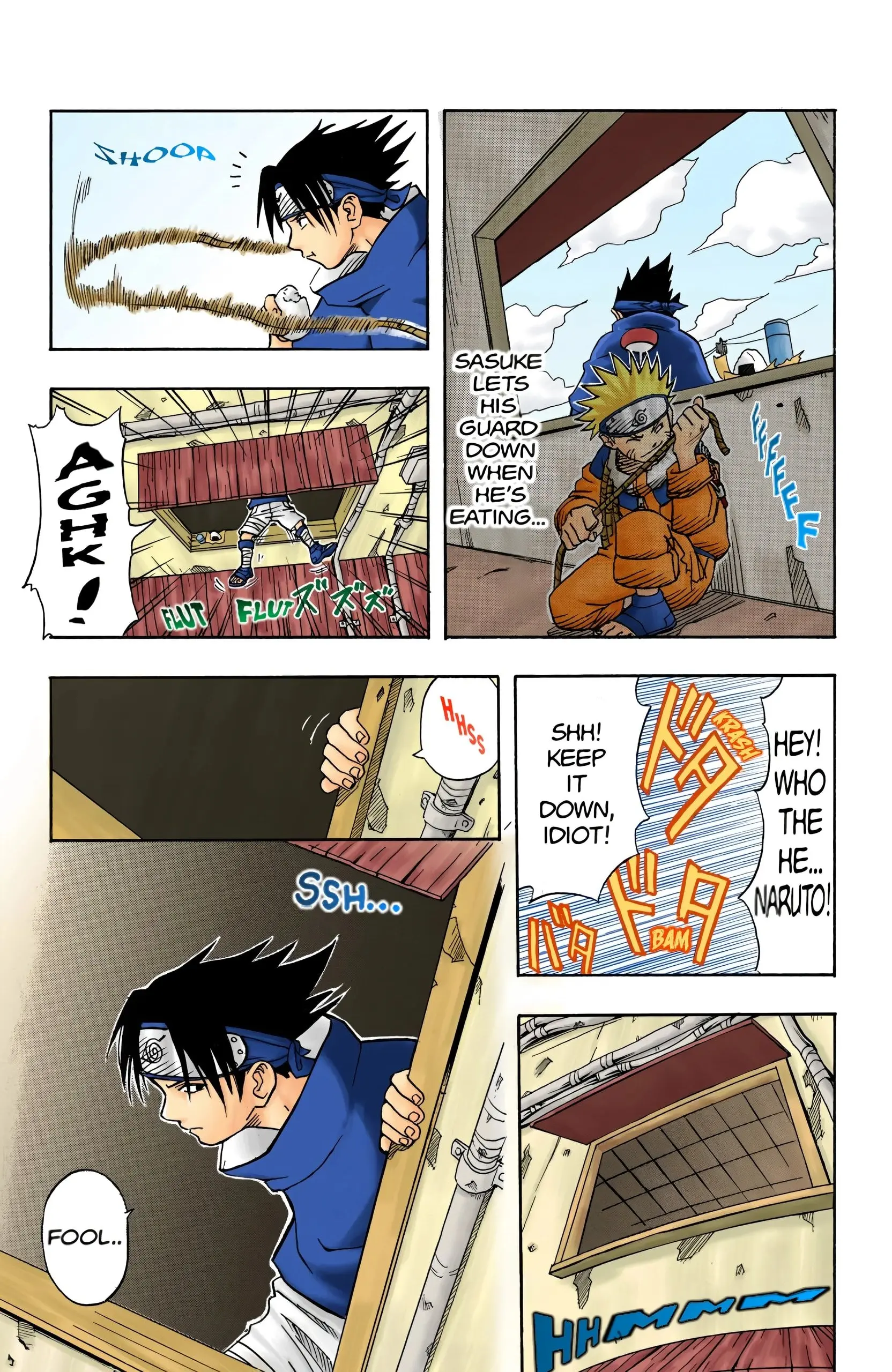 Naruto Colored Manga Online, chapter 3, page 13