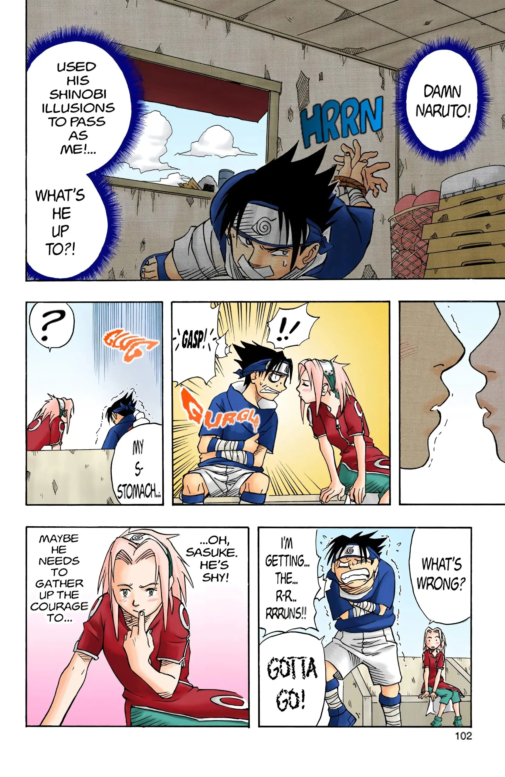 Naruto Colored Manga Online, chapter 3, page 18