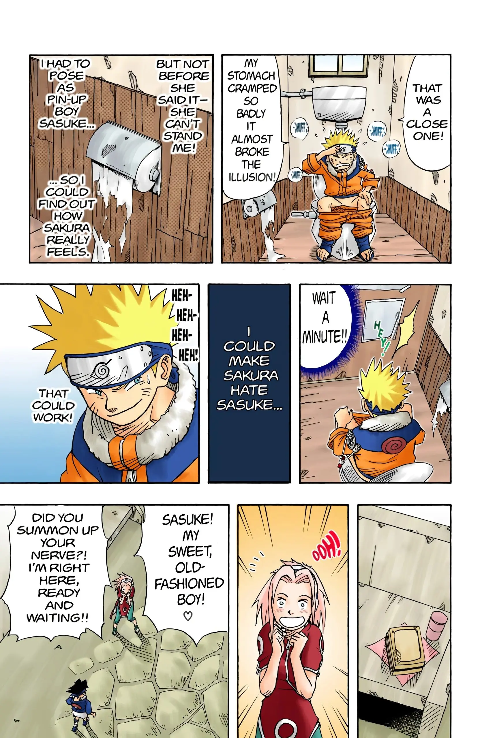 Naruto Colored Manga Online, chapter 3, page 19