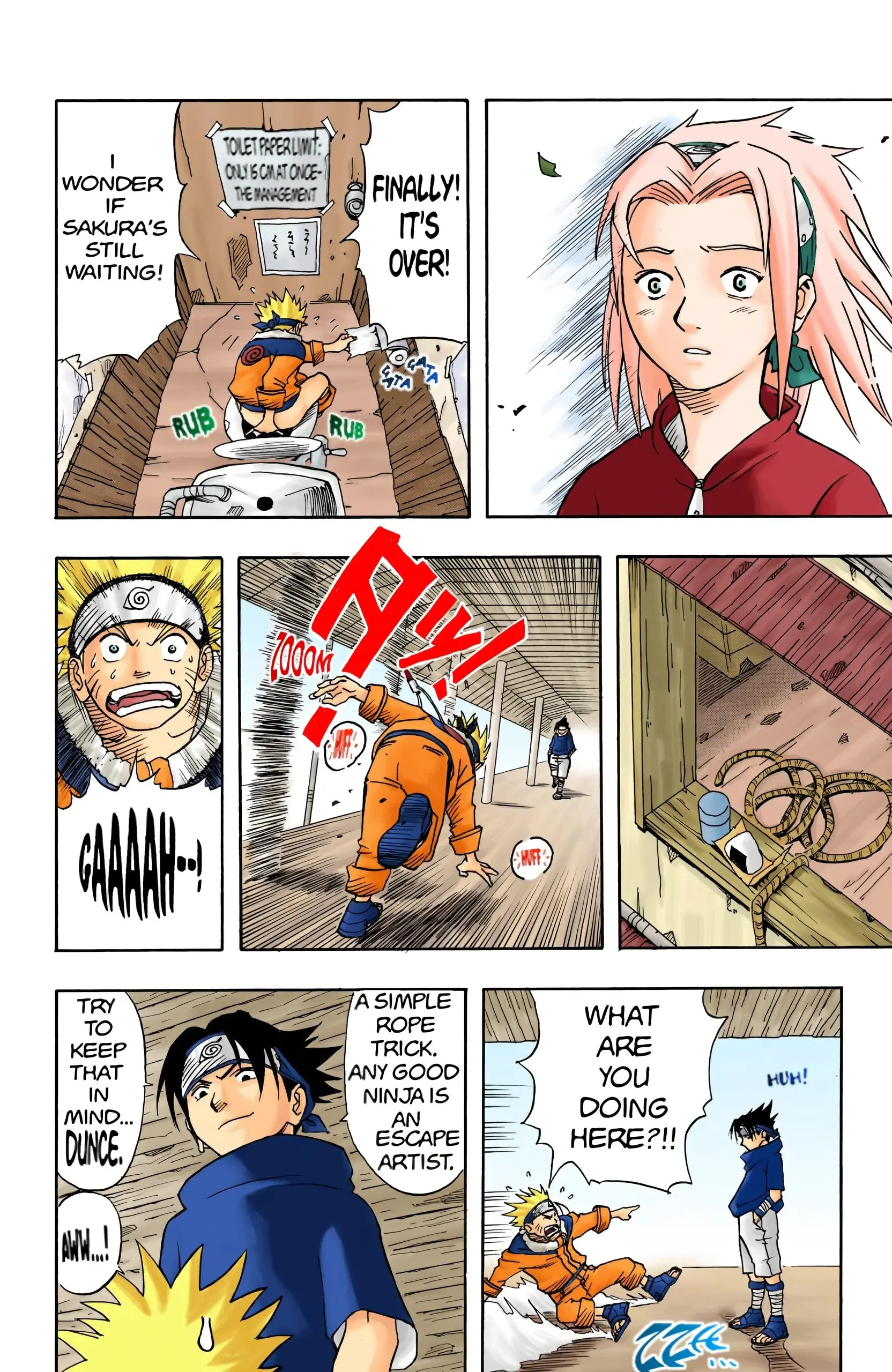 Naruto Colored Manga Online, chapter 3, page 22