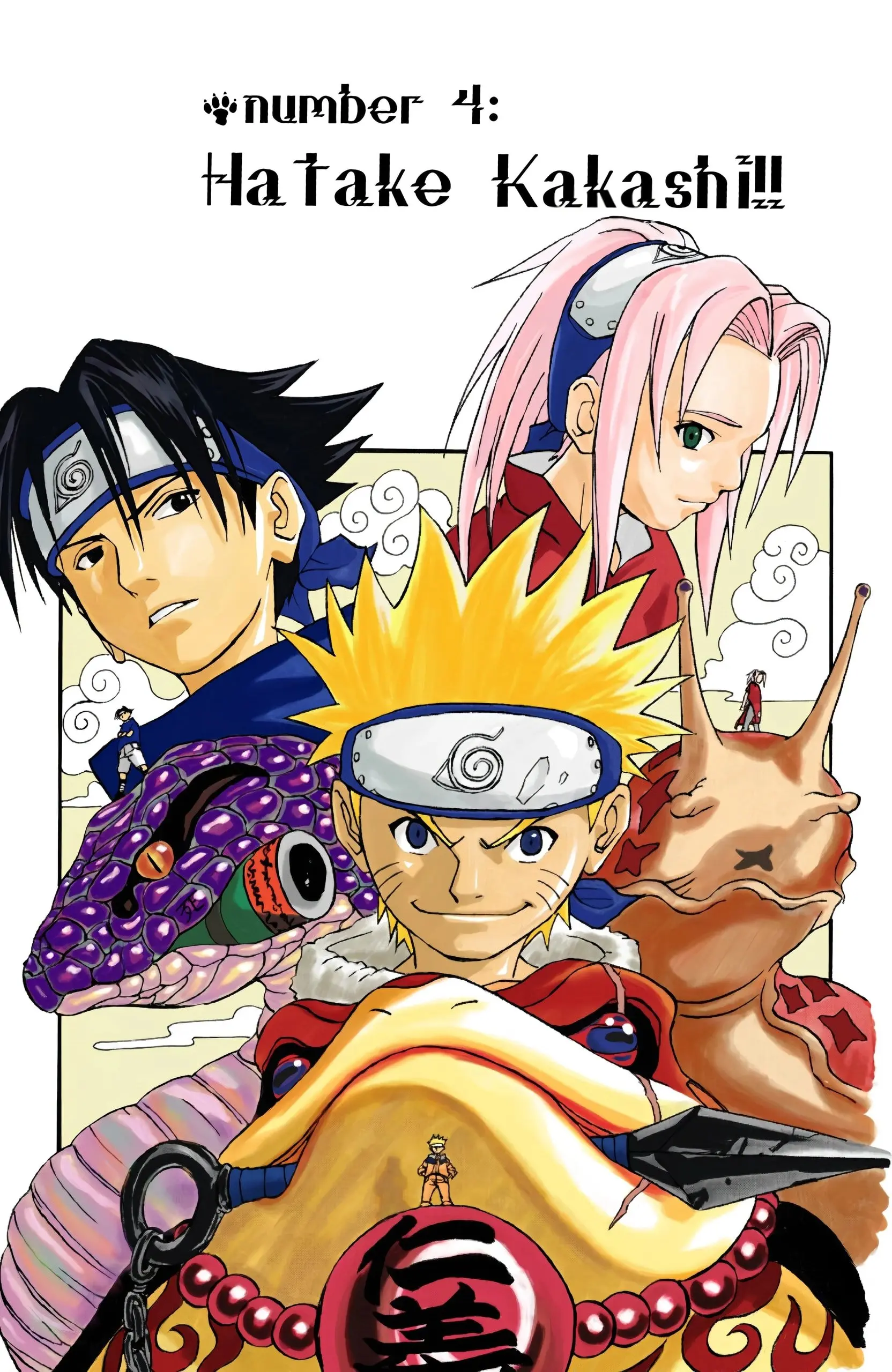 Naruto Colored Manga Online, chapter 4, page 1