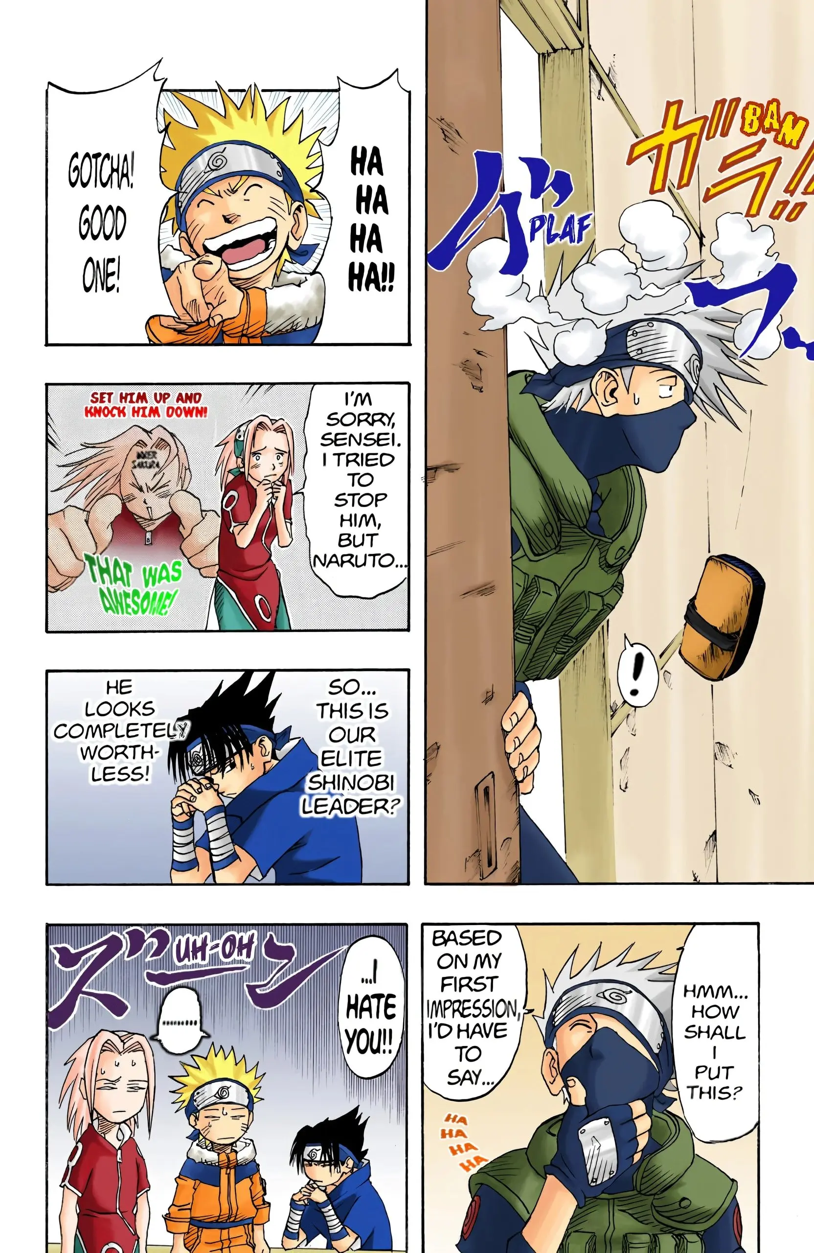 Naruto Colored Manga Online, chapter 4, page 4