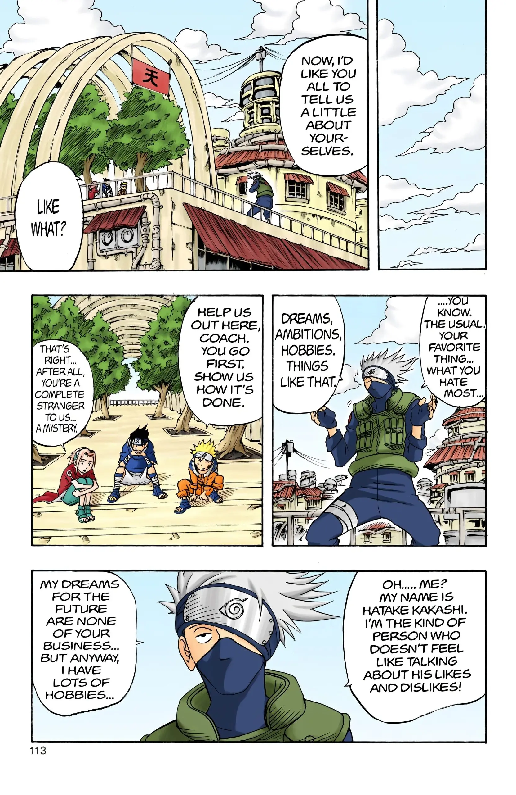 Naruto Colored Manga Online, chapter 4, page 5