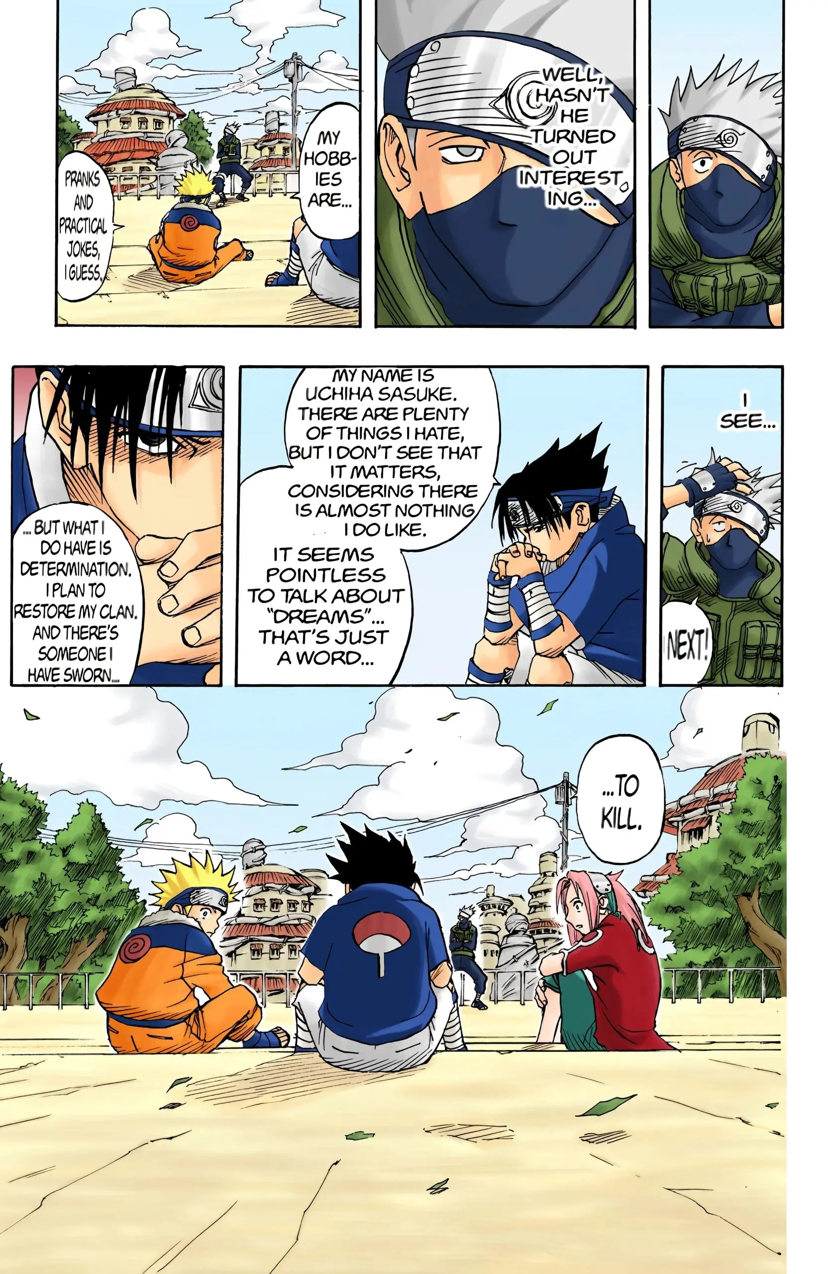 Naruto Colored Manga Online, chapter 4, page 7