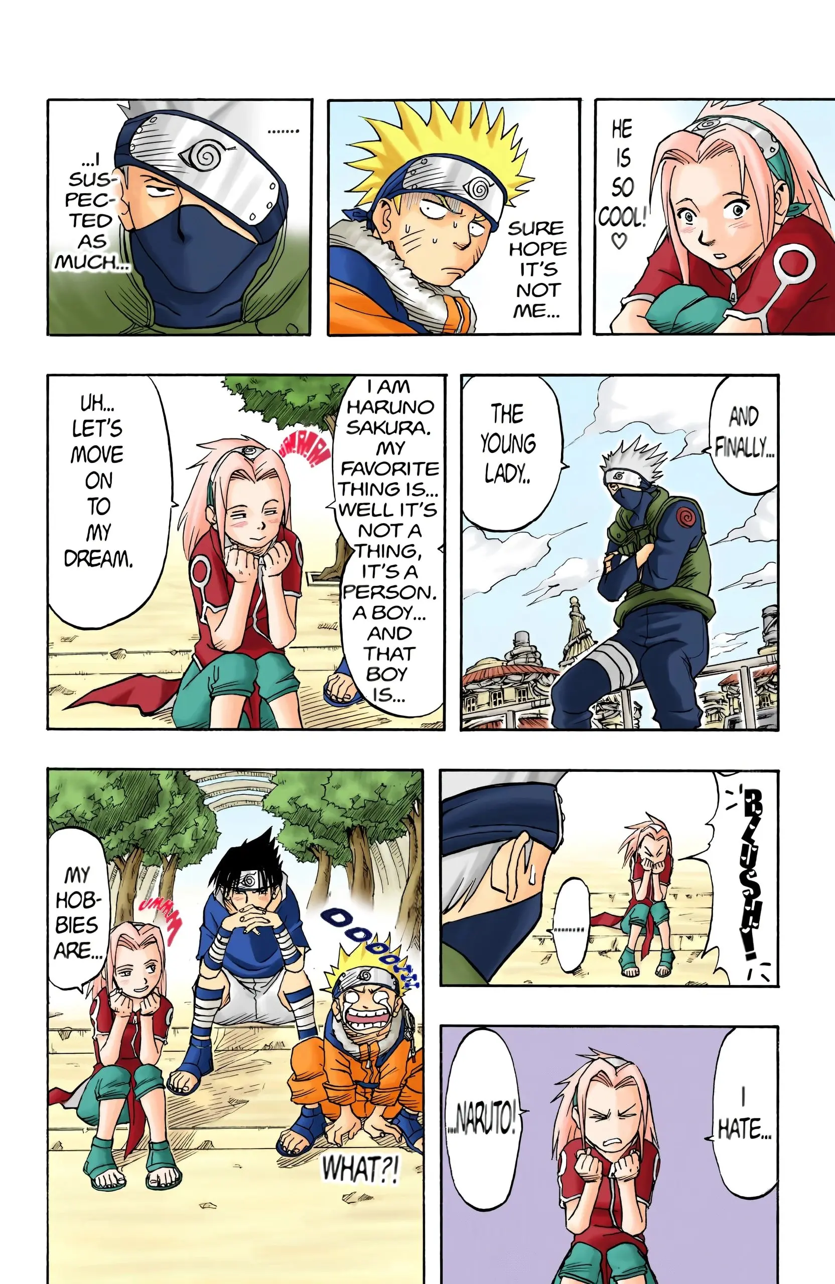 Naruto Colored Manga Online, chapter 4, page 8