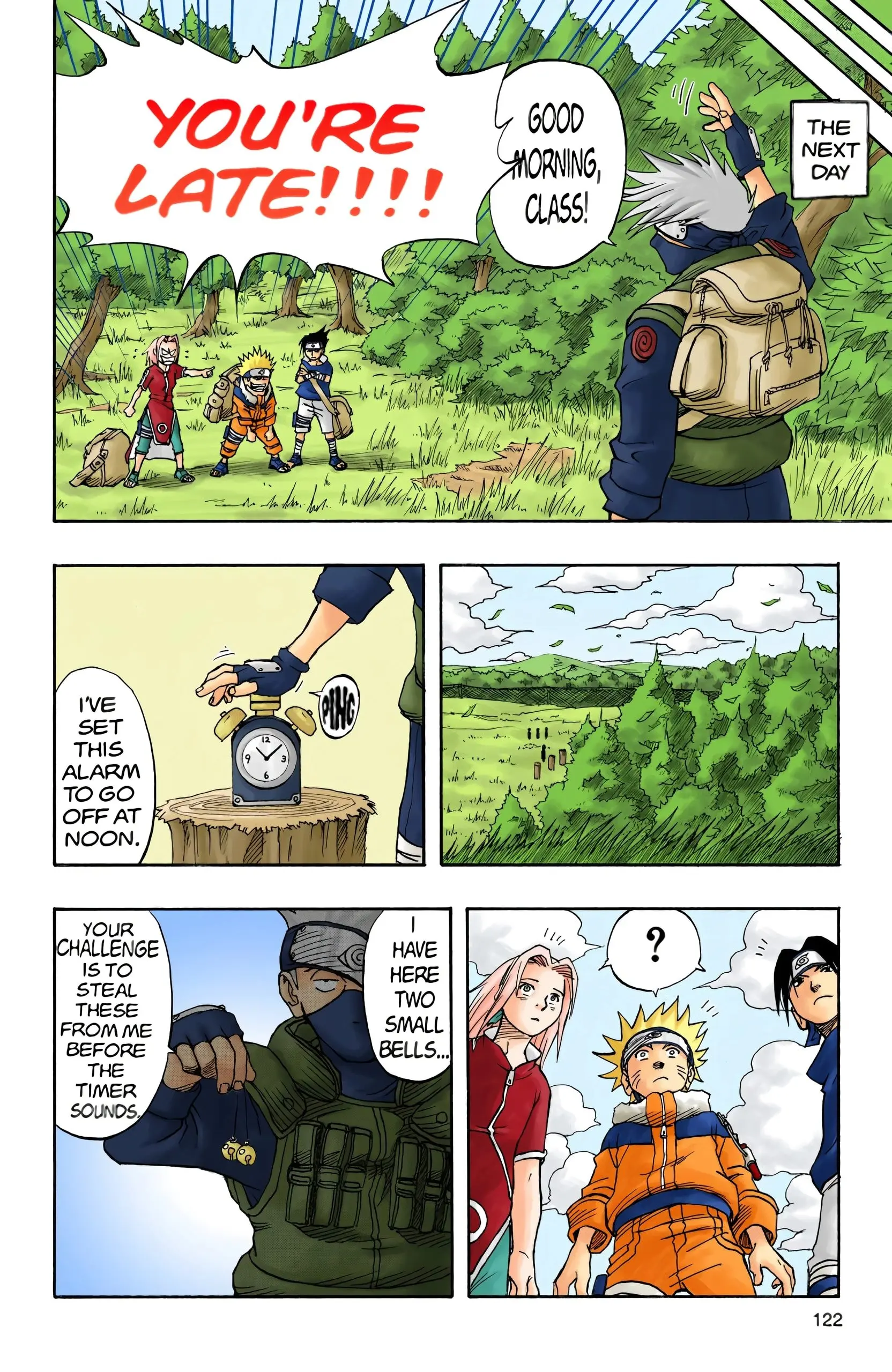 Naruto Colored Manga Online, chapter 4, page 13