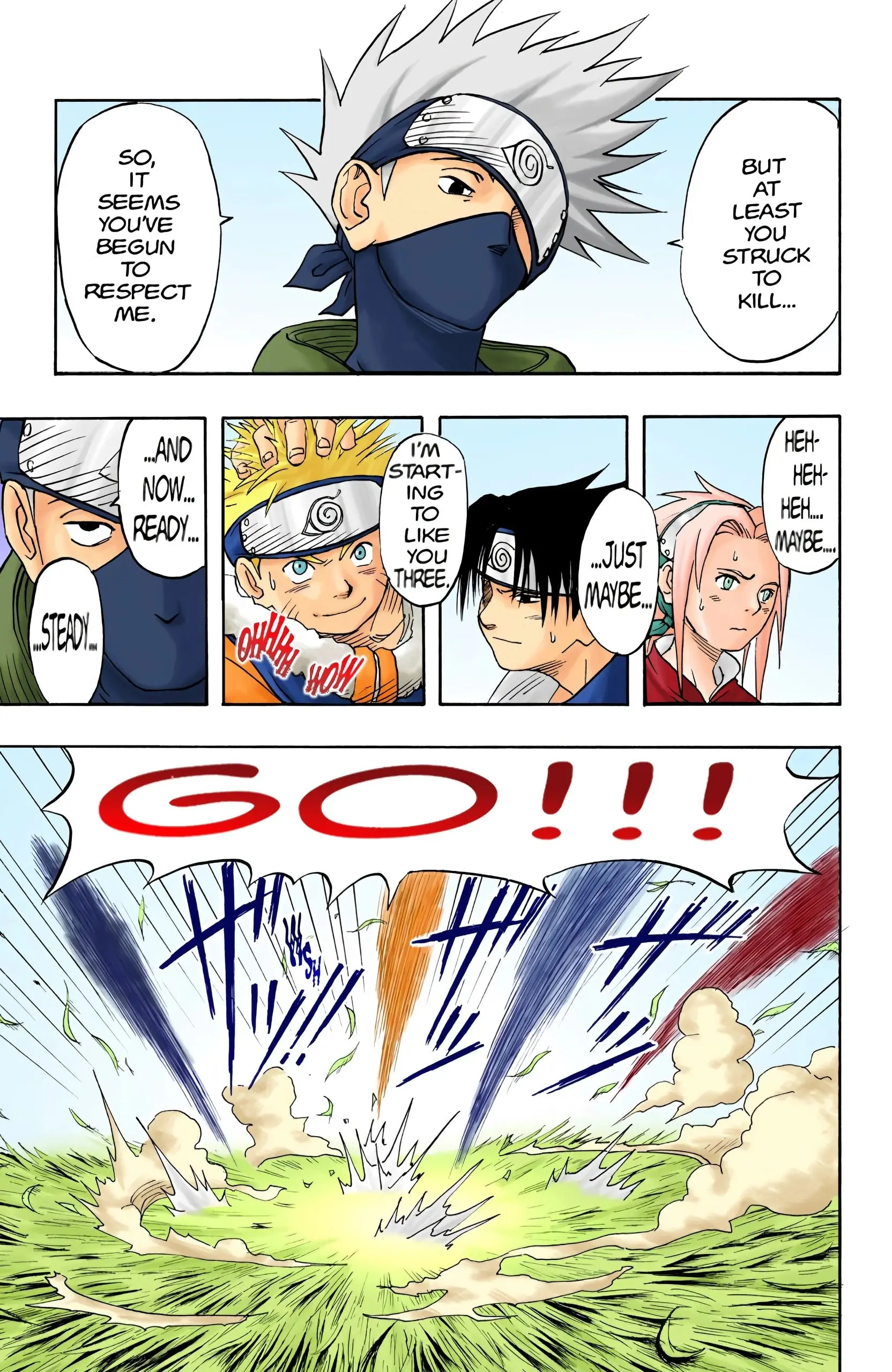 Naruto Colored Manga Online, chapter 4, page 17