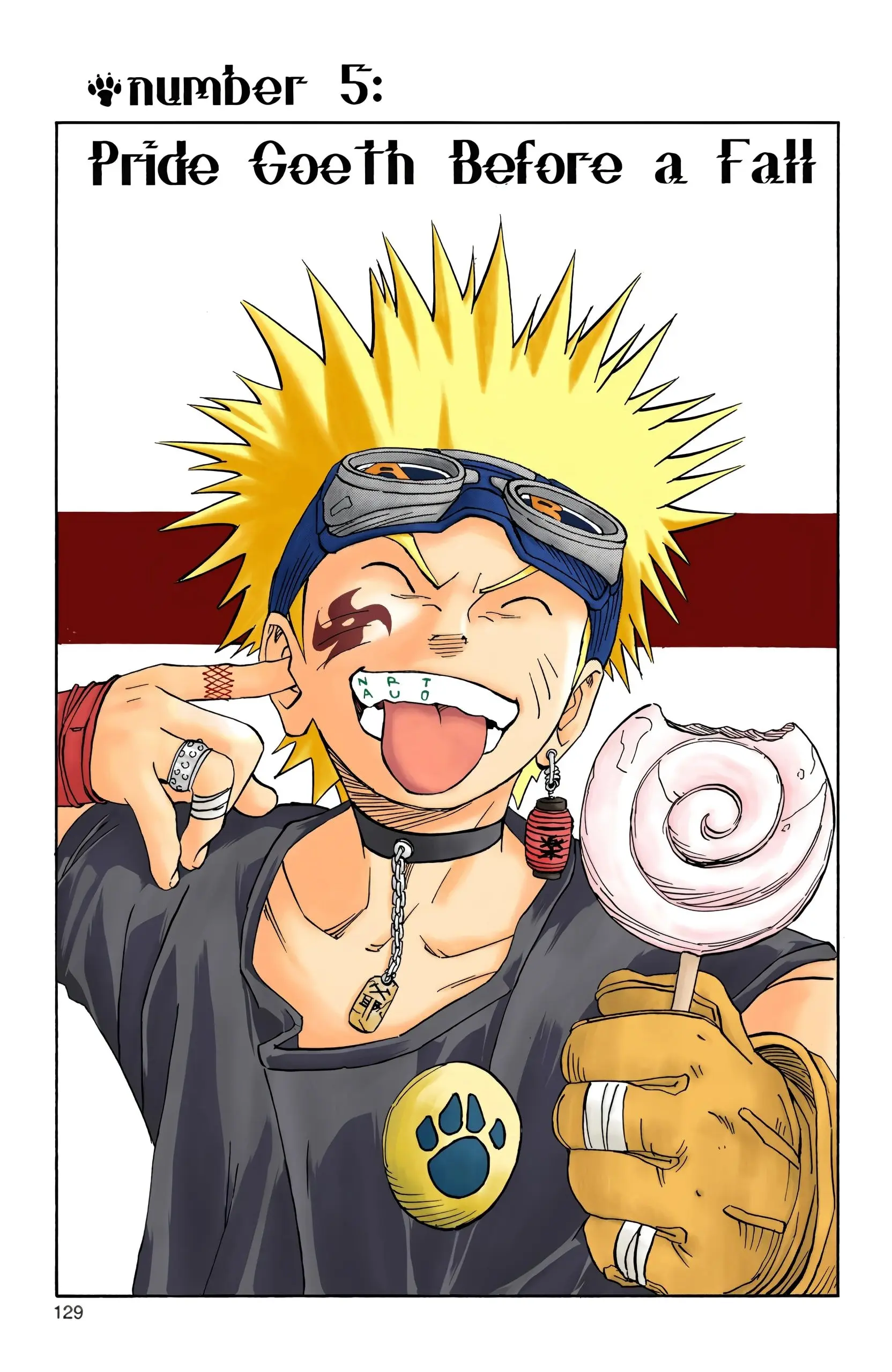 Naruto Colored Manga Online, chapter 5, page 1