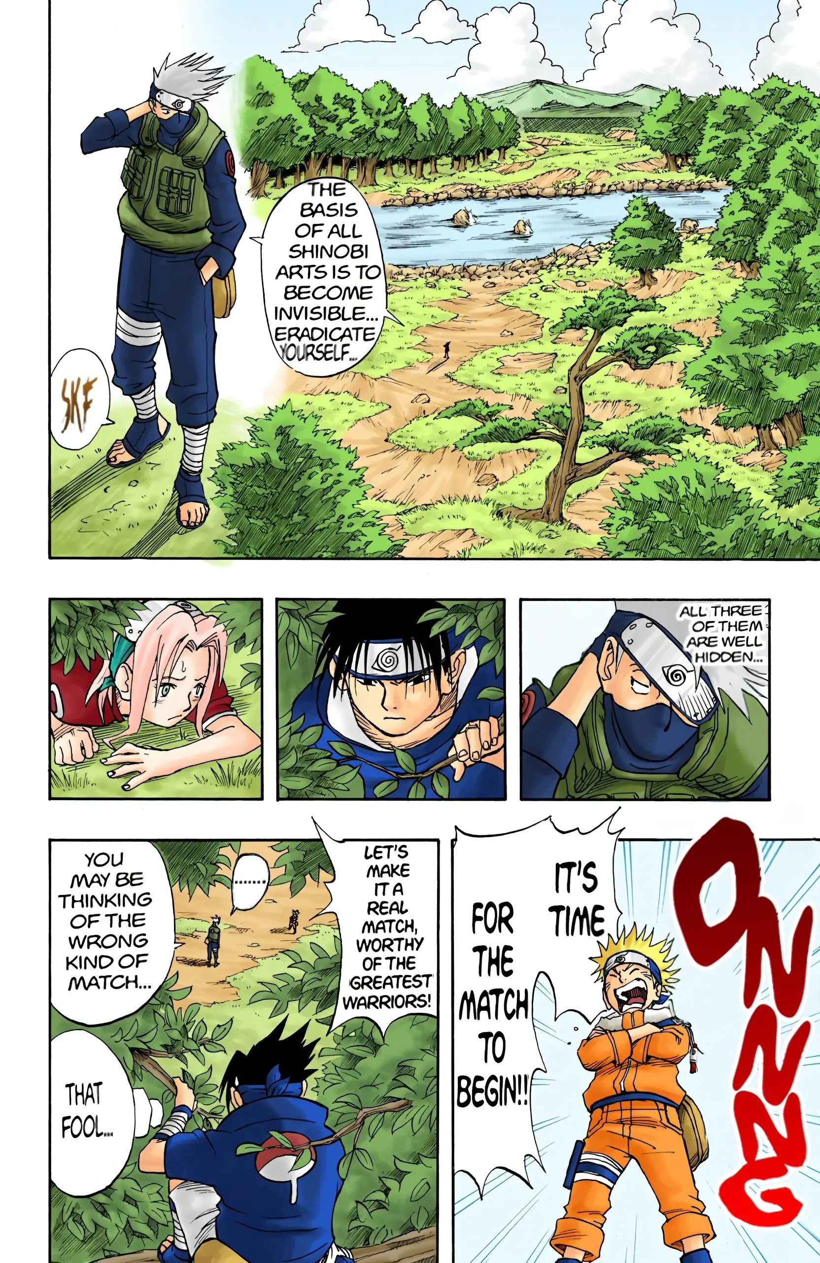 Naruto Colored Manga Online, chapter 5, page 2
