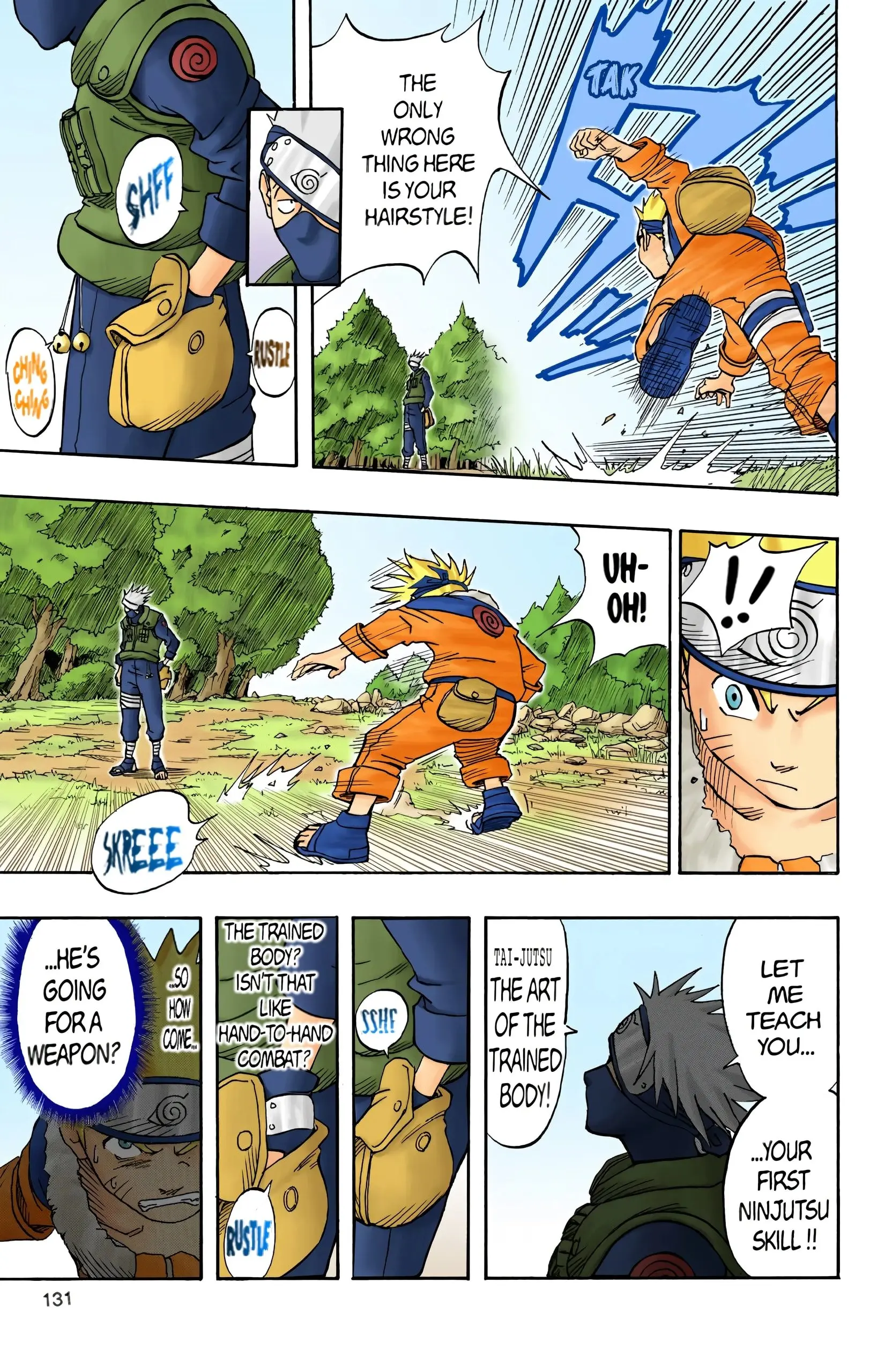 Naruto Colored Manga Online, chapter 5, page 3