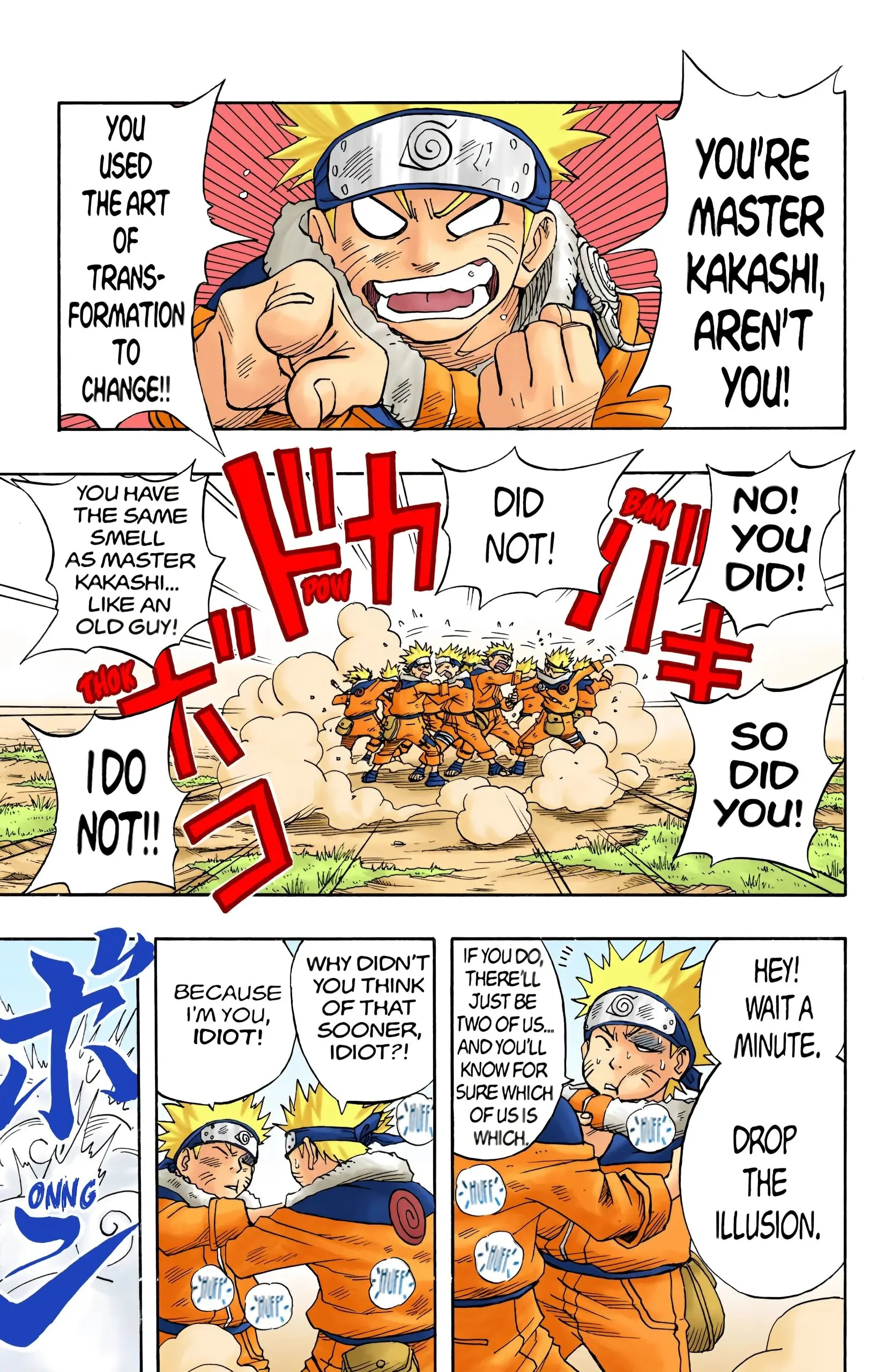 Naruto Colored Manga Online, chapter 6, page 3